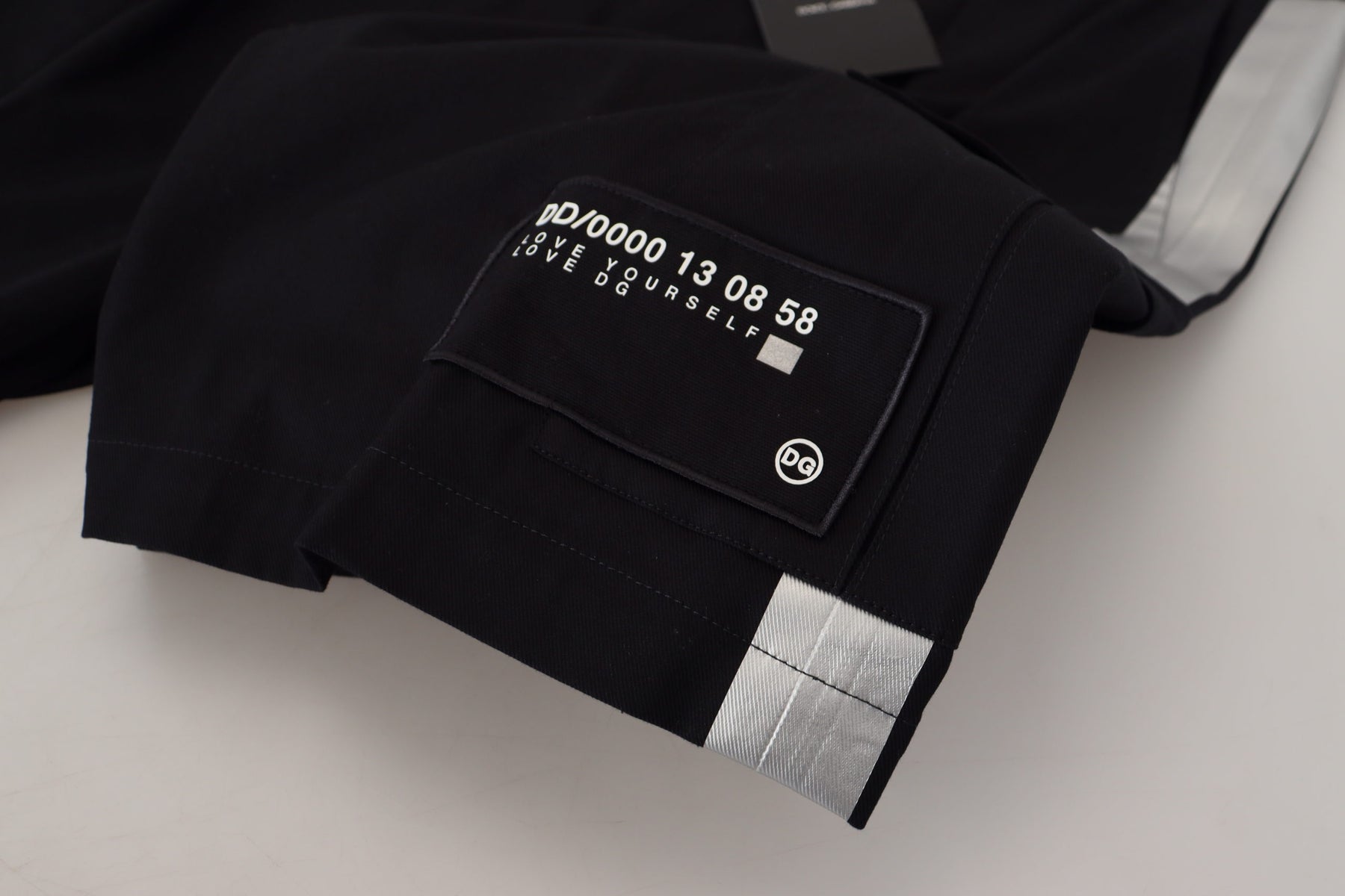 Dolce & Gabbana Black Bermuda Cargo Casual Shorts | Regal Royce