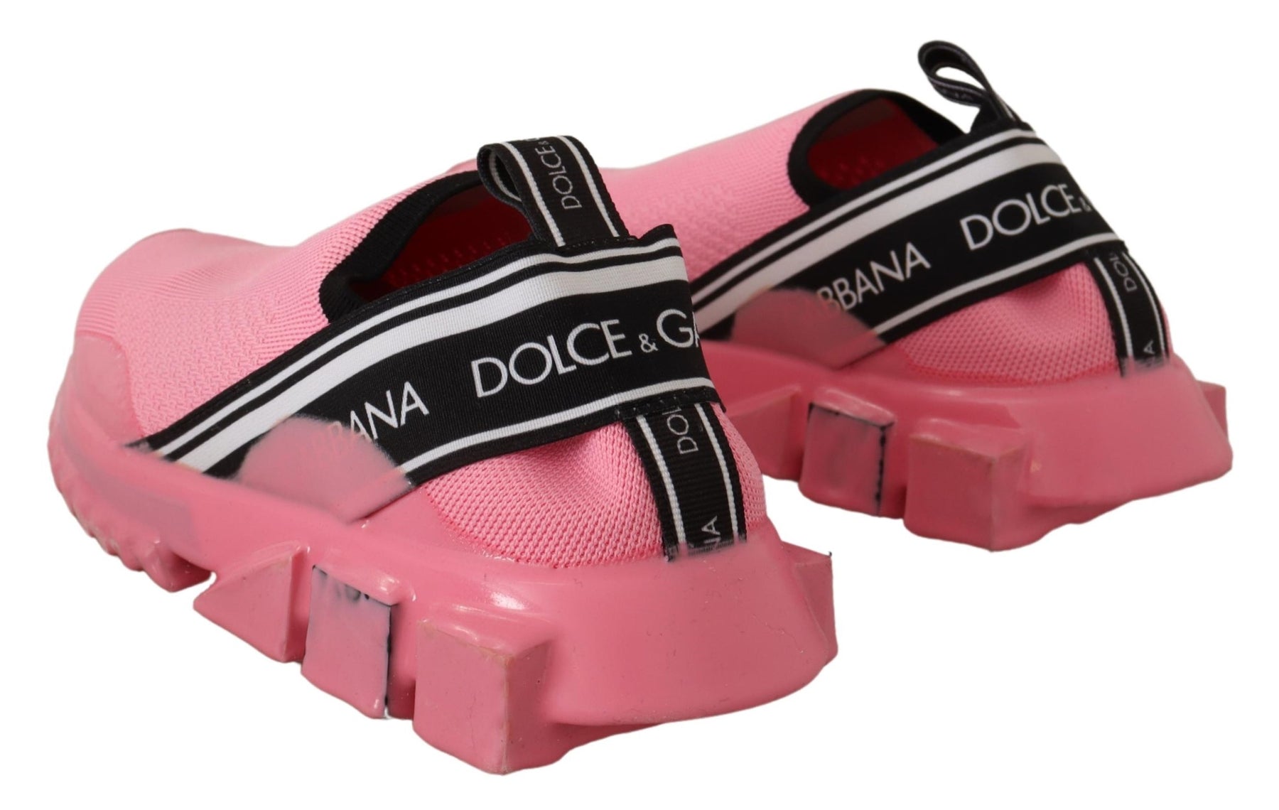 Dolce & Gabbana Pink Low Top Slip On Casual Sorrento Sneakers | Regal Royce