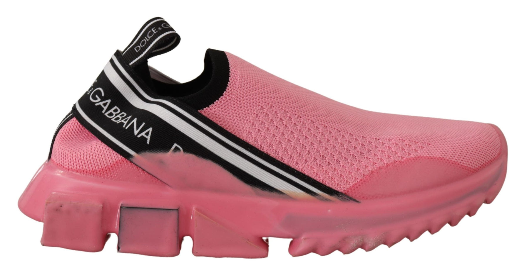 Dolce & Gabbana Pink Low Top Slip On Casual Sorrento Sneakers | Regal Royce