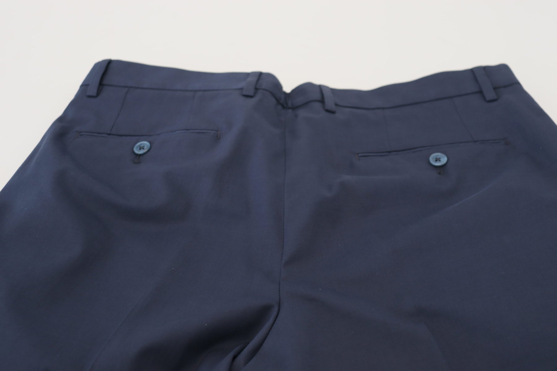 Dolce & Gabbana Blue Chinos Cotton Stretch Casual Shorts | Regal Royce