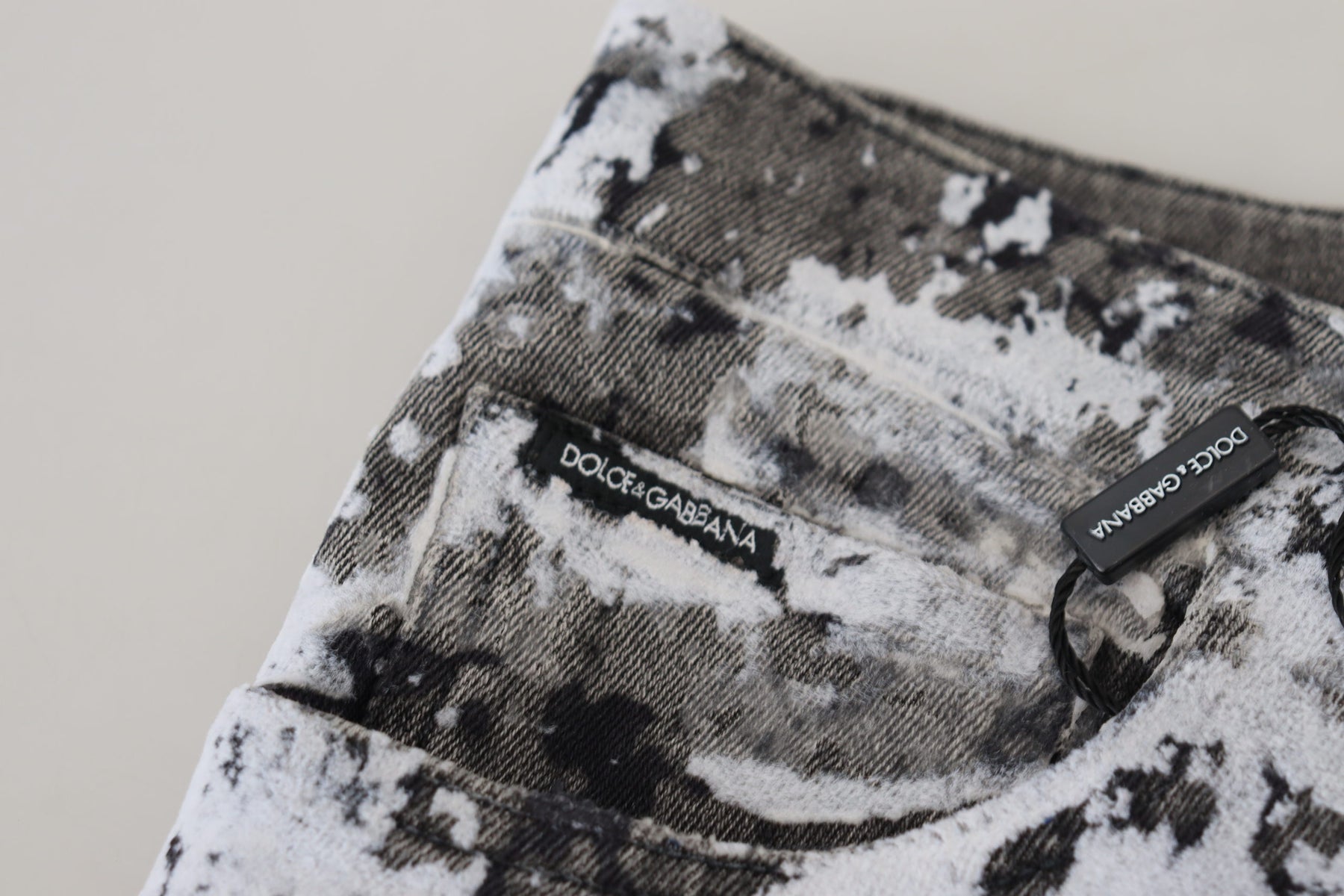 Dolce & Gabbana Multicolor Cotton Tie Dye Skinny Denim Jeans | Regal Royce