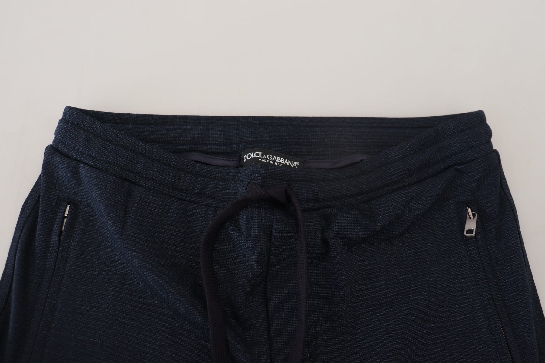 Dolce & Gabbana Blue Mens Sport Cotton Sweatpants Pants | Regal Royce
