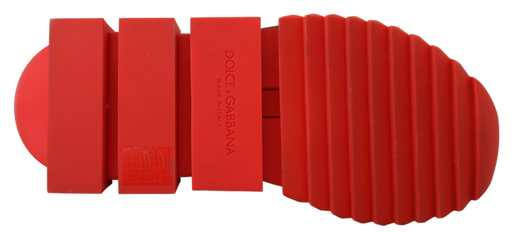 Dolce & Gabbana Red Bling Sorrento Sneakers Socks Shoes | Regal Royce