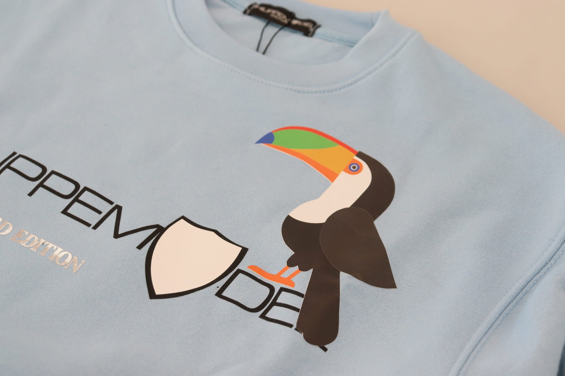 Philippe Model Light Blue Logo Printed Long Sleeves Sweater | Regal Royce