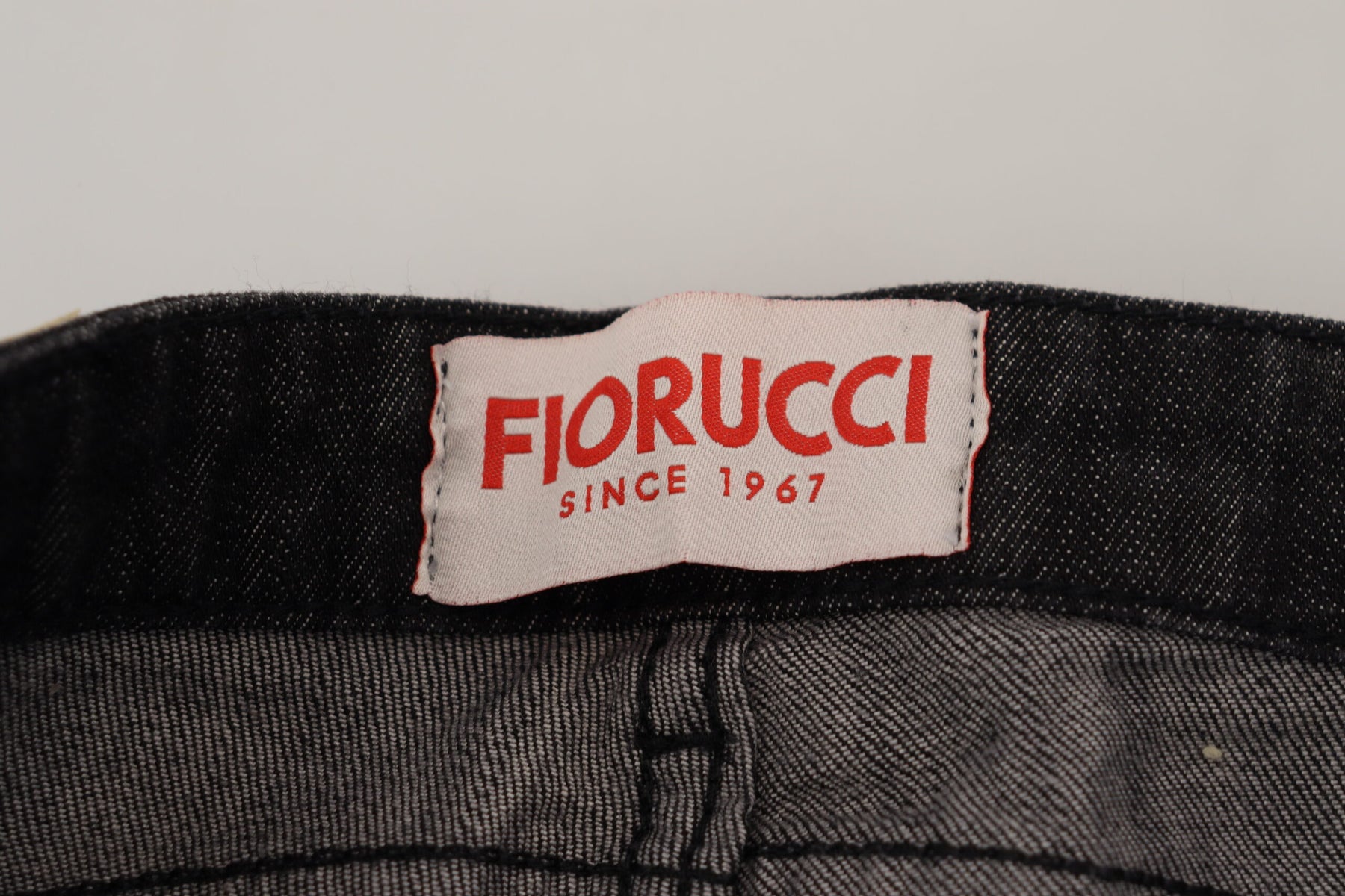 Fiorucci Black Cotton Low Waist Skinny Women Casual Jeans | Regal Royce