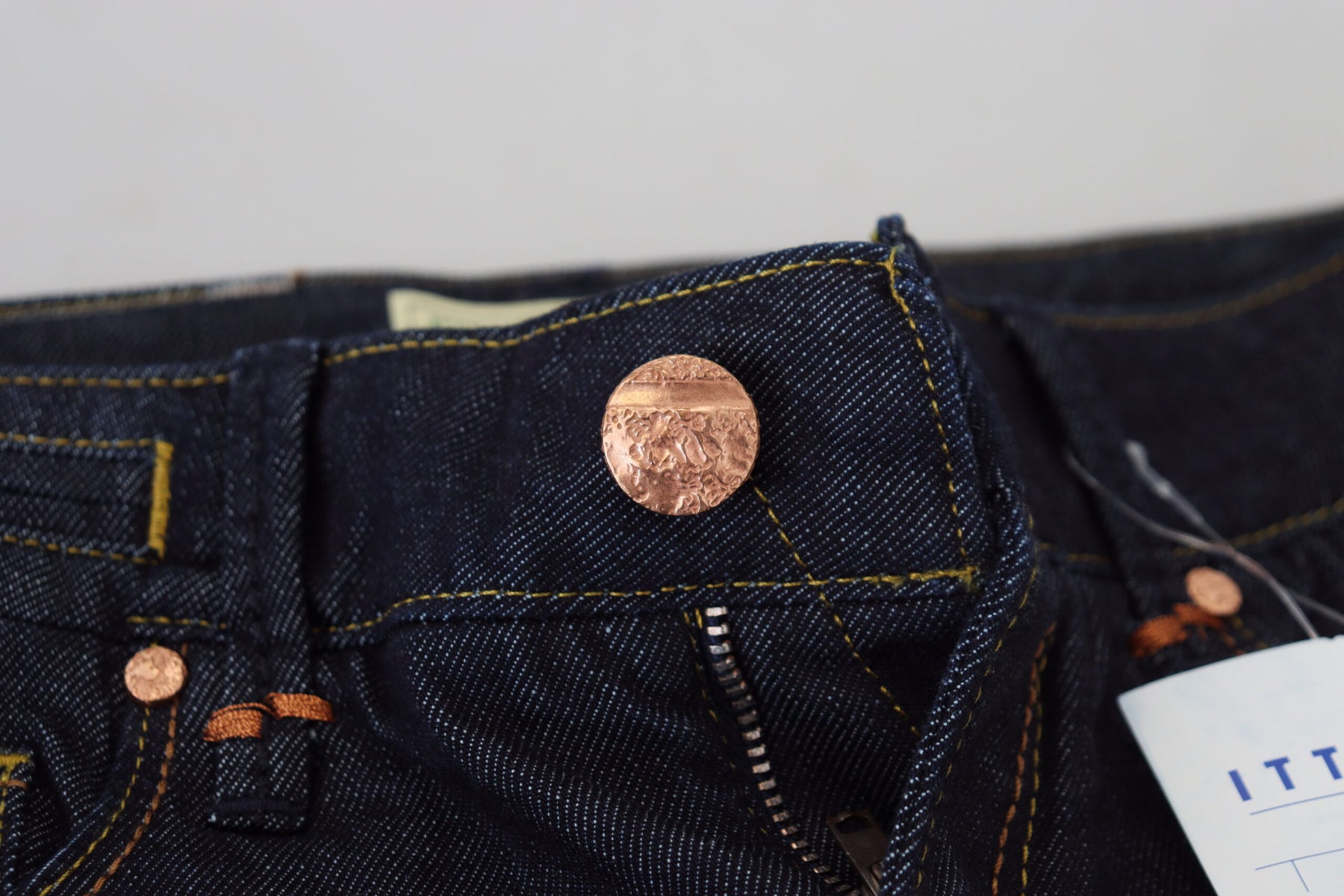 Acht Blue Cotton Low Waist Slim Fit Women Casual Jeans | Regal Royce