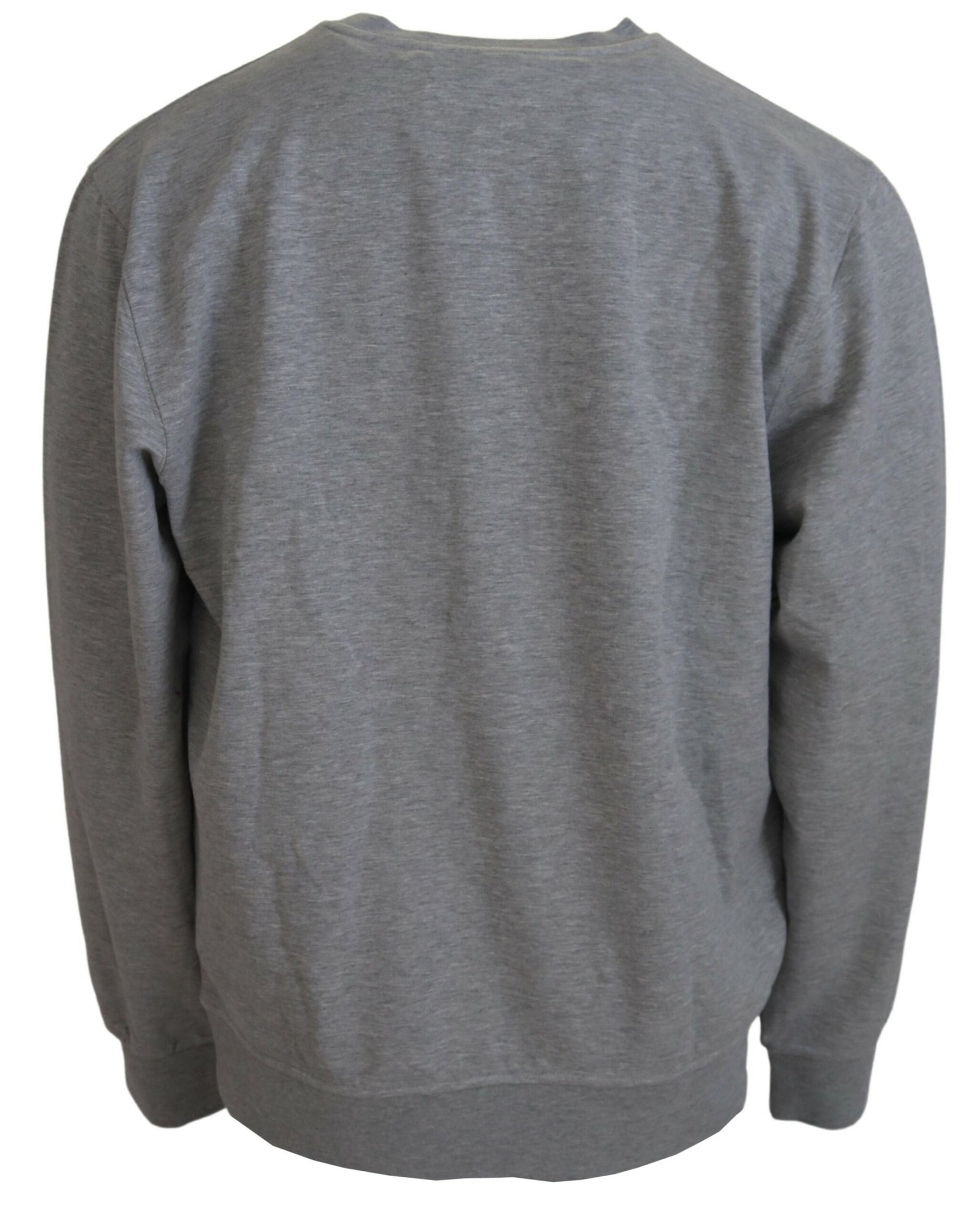 Aeronautica Militare Gray Men Pullover Sweatshirt Sweater | Regal Royce