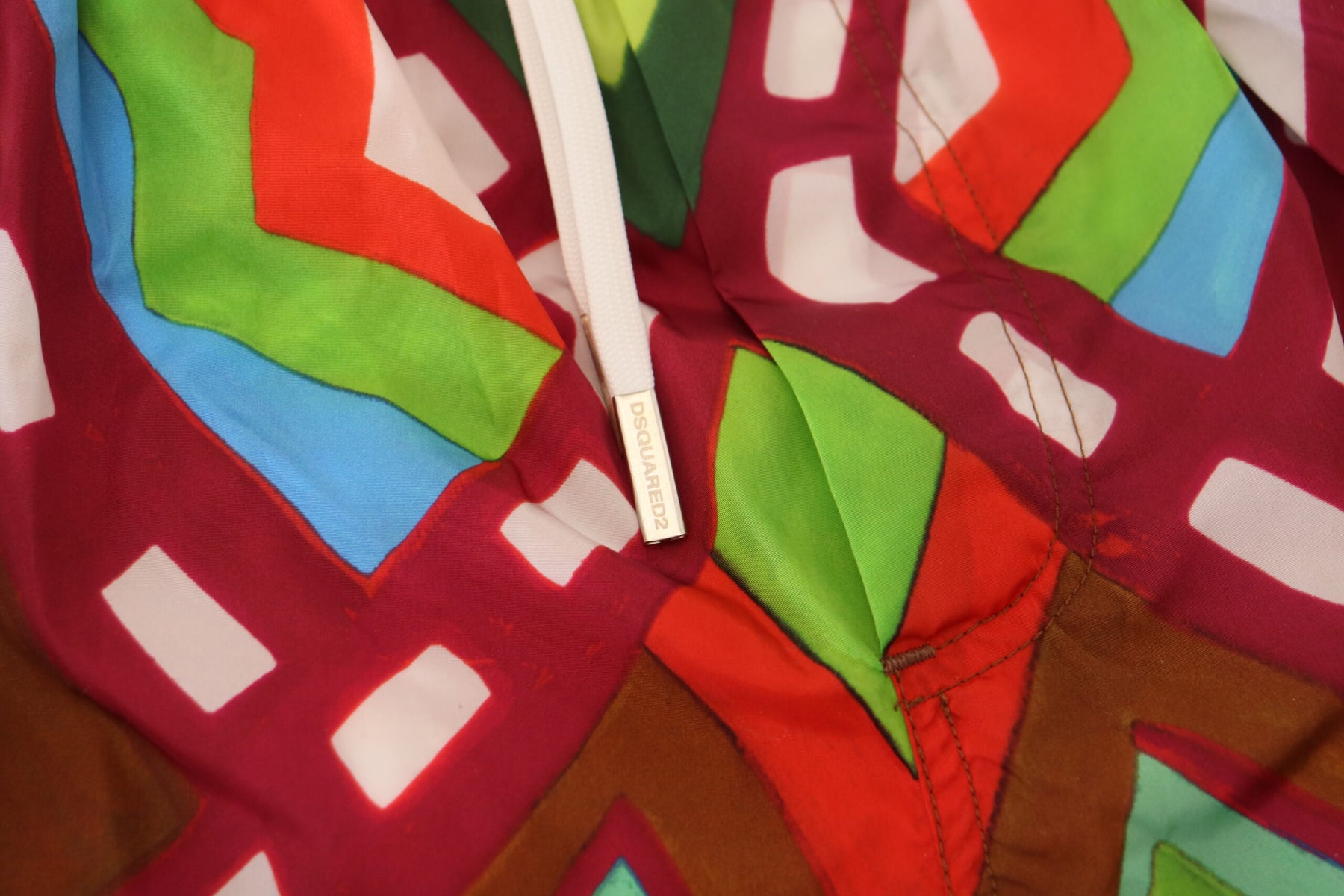 Dsquared² Multicolor Printed Men Beachwear Shorts Swimwear | Regal Royce