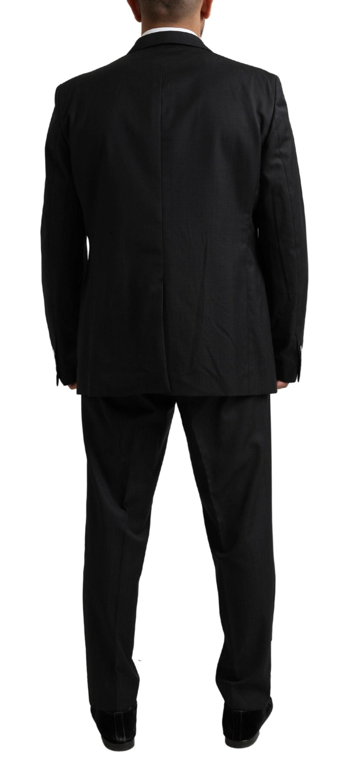 Dolce & Gabbana Black MARTINI Single Breasted 2 Piece Suit | Regal Royce