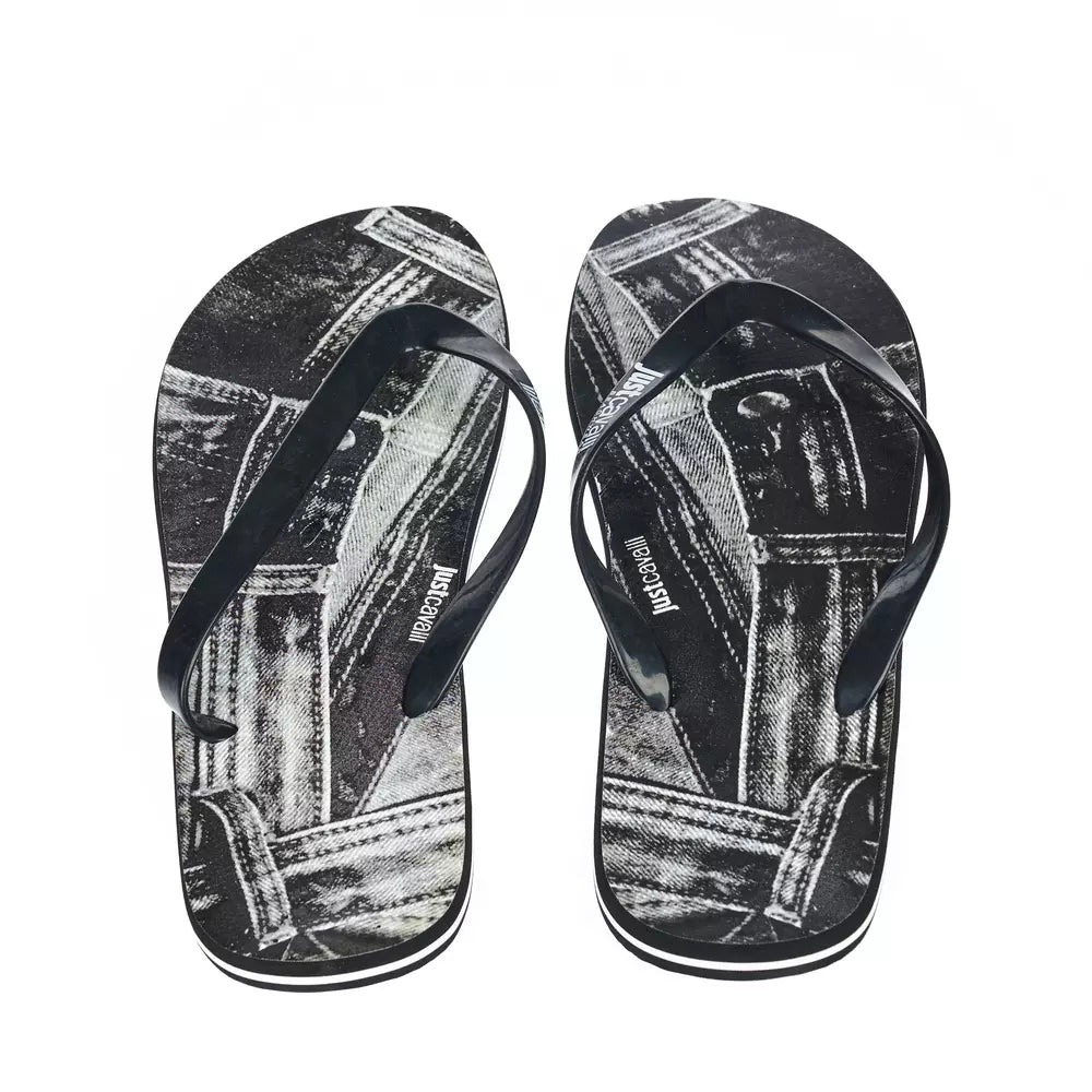 Just Cavalli Black EVA Men's Sandal | Regal Royce