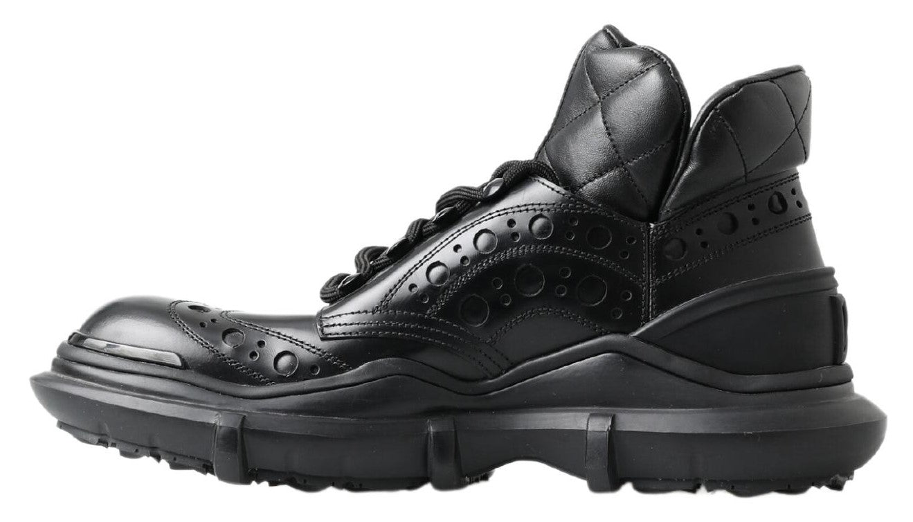 Dolce & Gabbana Black Leather Ankle Casual Boots | Regal Royce