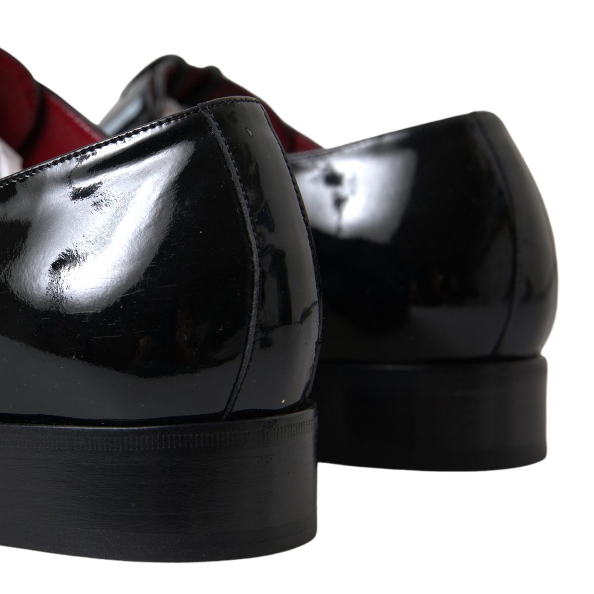 Dolce & Gabbana Black Patent Leather Formal Shoes | Regal Royce
