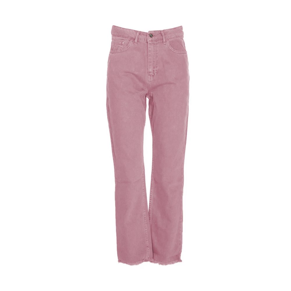 Hinnominate Pink Cotton Jeans & Pants | Regal Royce