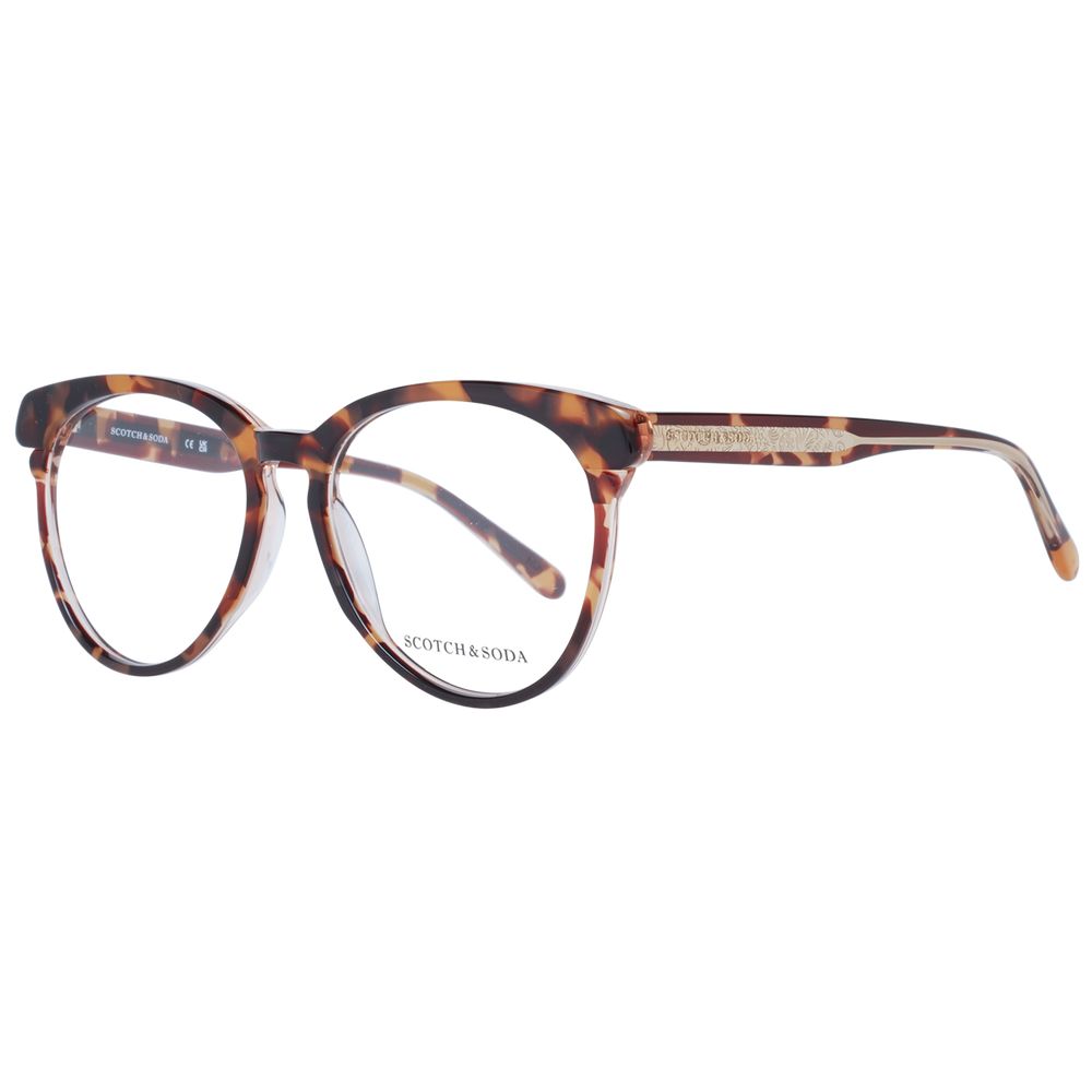 Scotch & Soda Brown Plastic Glasses (Frames) | Regal Royce
