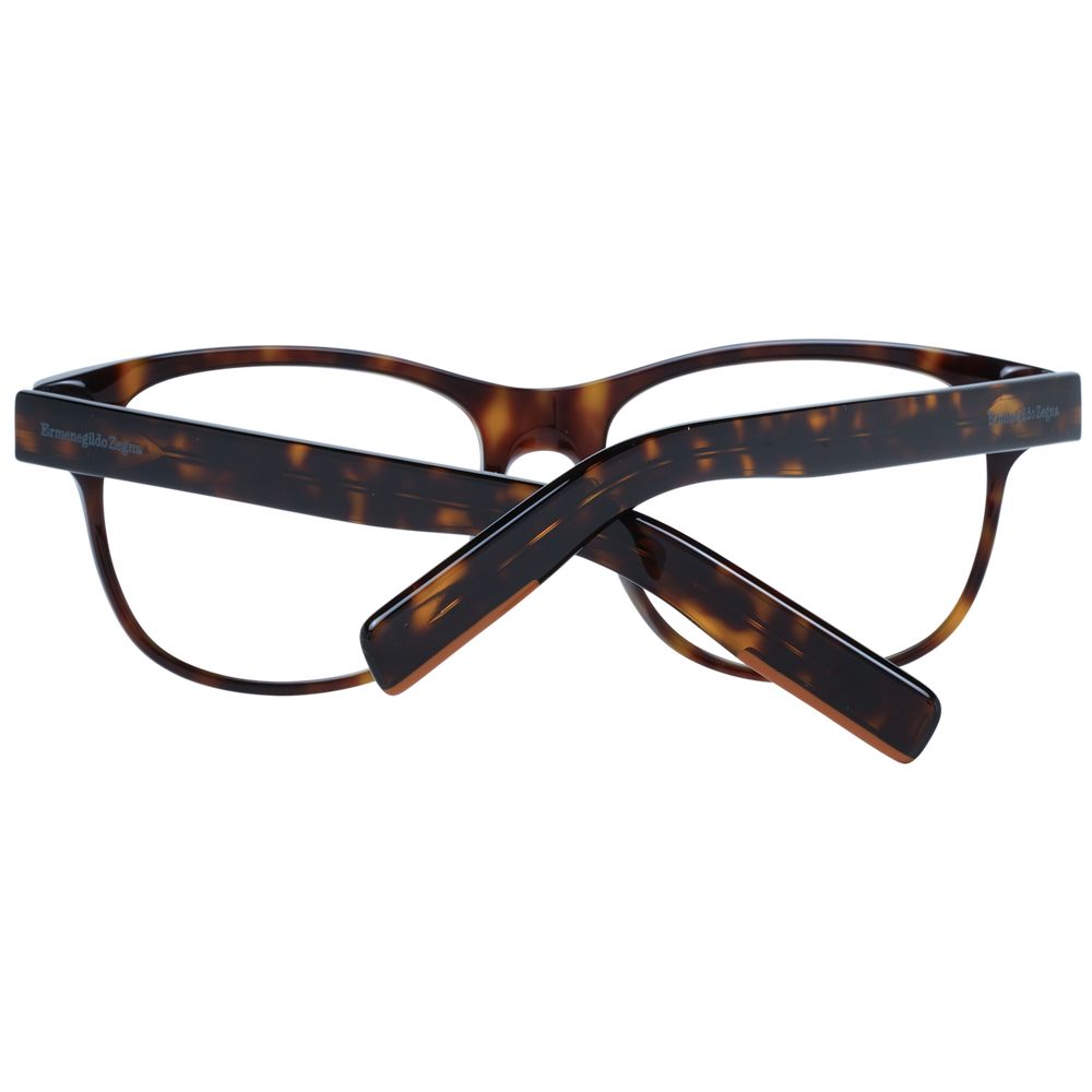 Ermenegildo Zegna Brown Plastic Glasses (Frames) | Regal Royce