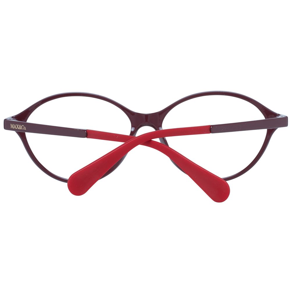 Max & Co Burgundy Plastic Glasses (Frames) | Regal Royce