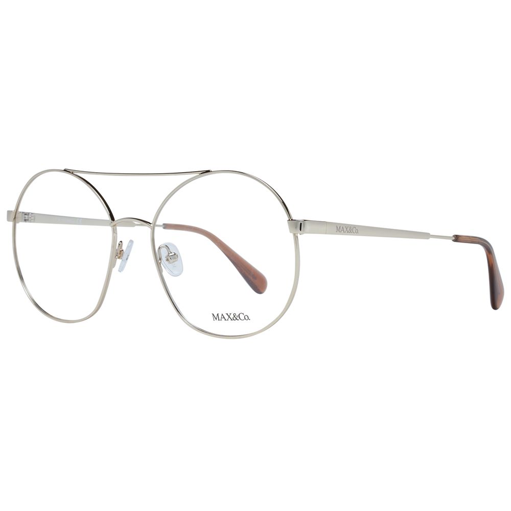 Max & Co Gold Metal Glasses (Frames)