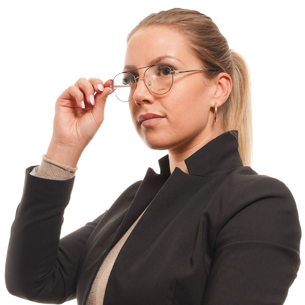 Max & Co Gold Metal Glasses (Frames) | Regal Royce