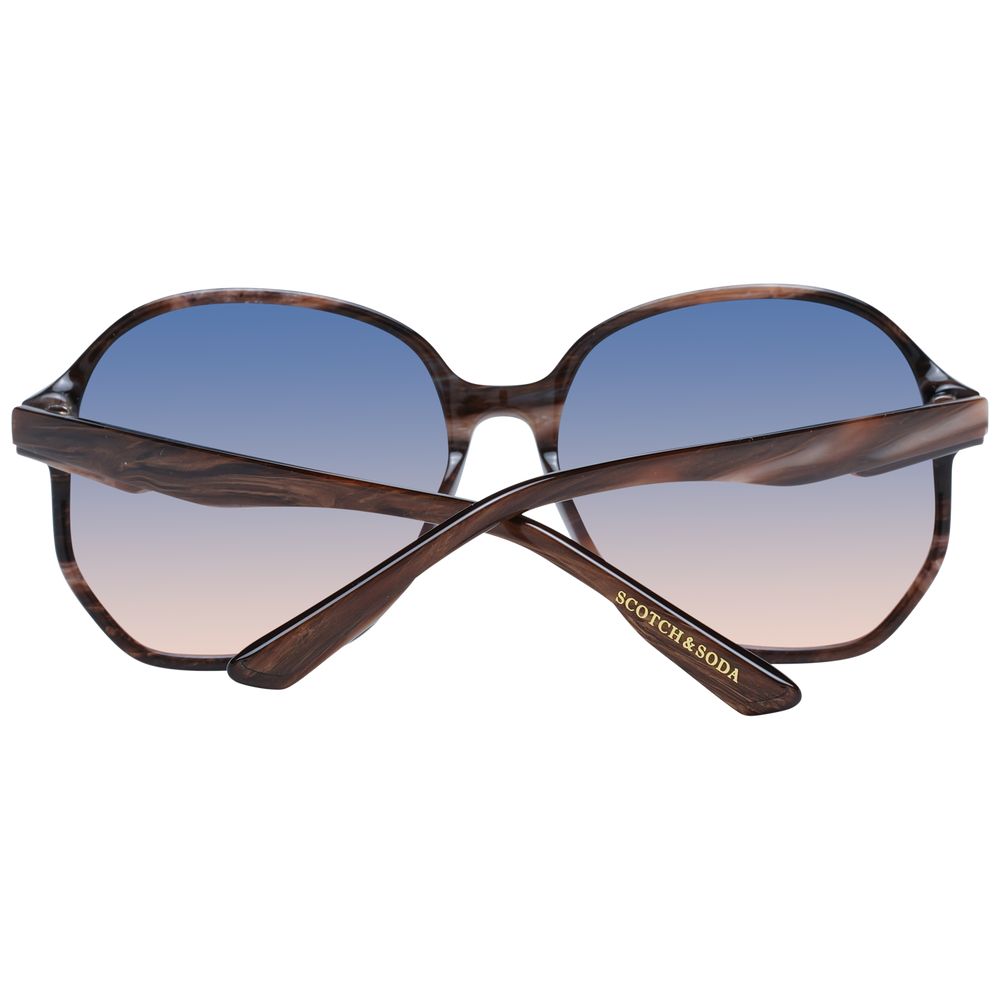 Scotch & Soda Brown Acetate Sunglasses | Regal Royce