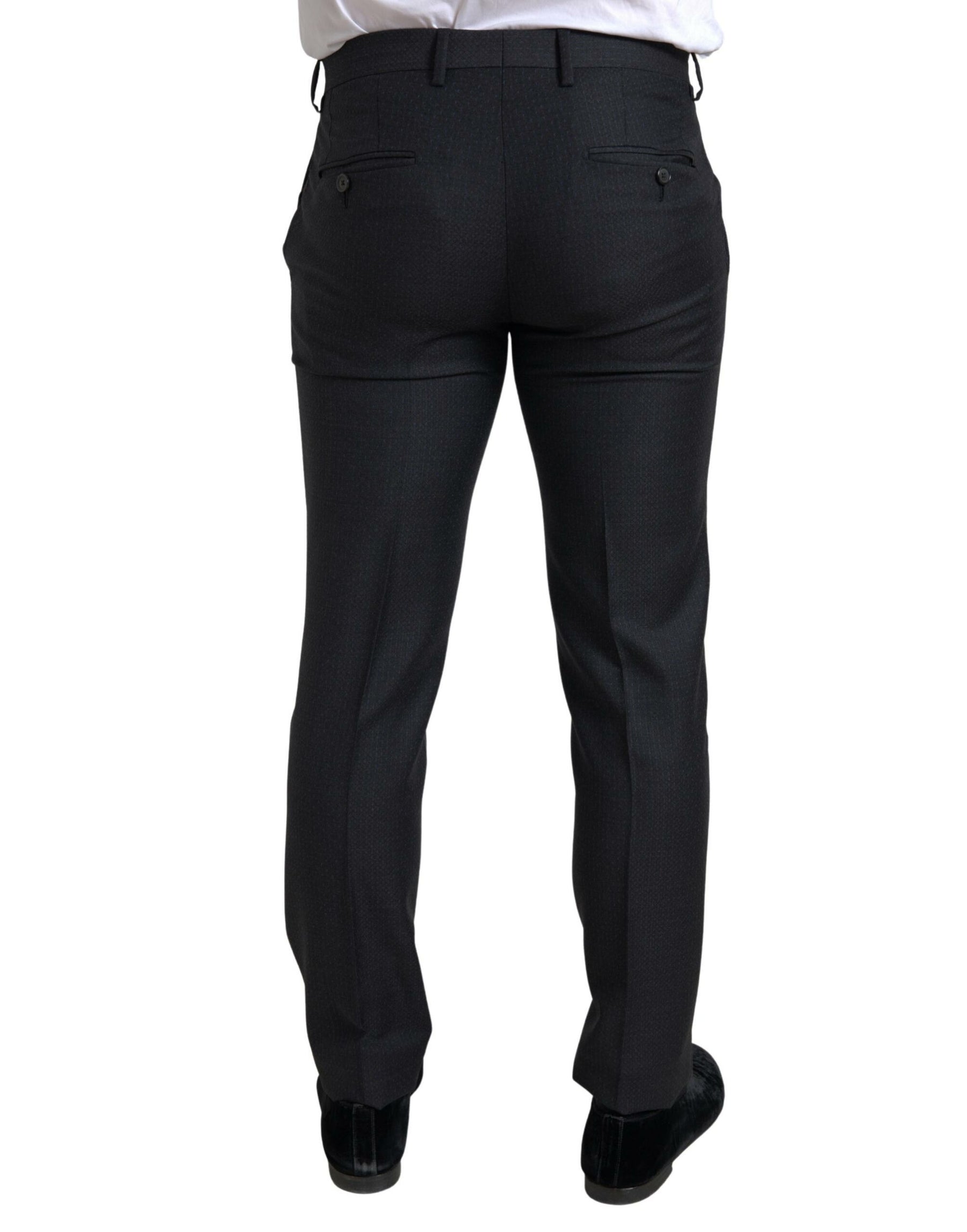 Dolce & Gabbana Black 3 Piece Single Breasted MARTINI Suit | Regal Royce