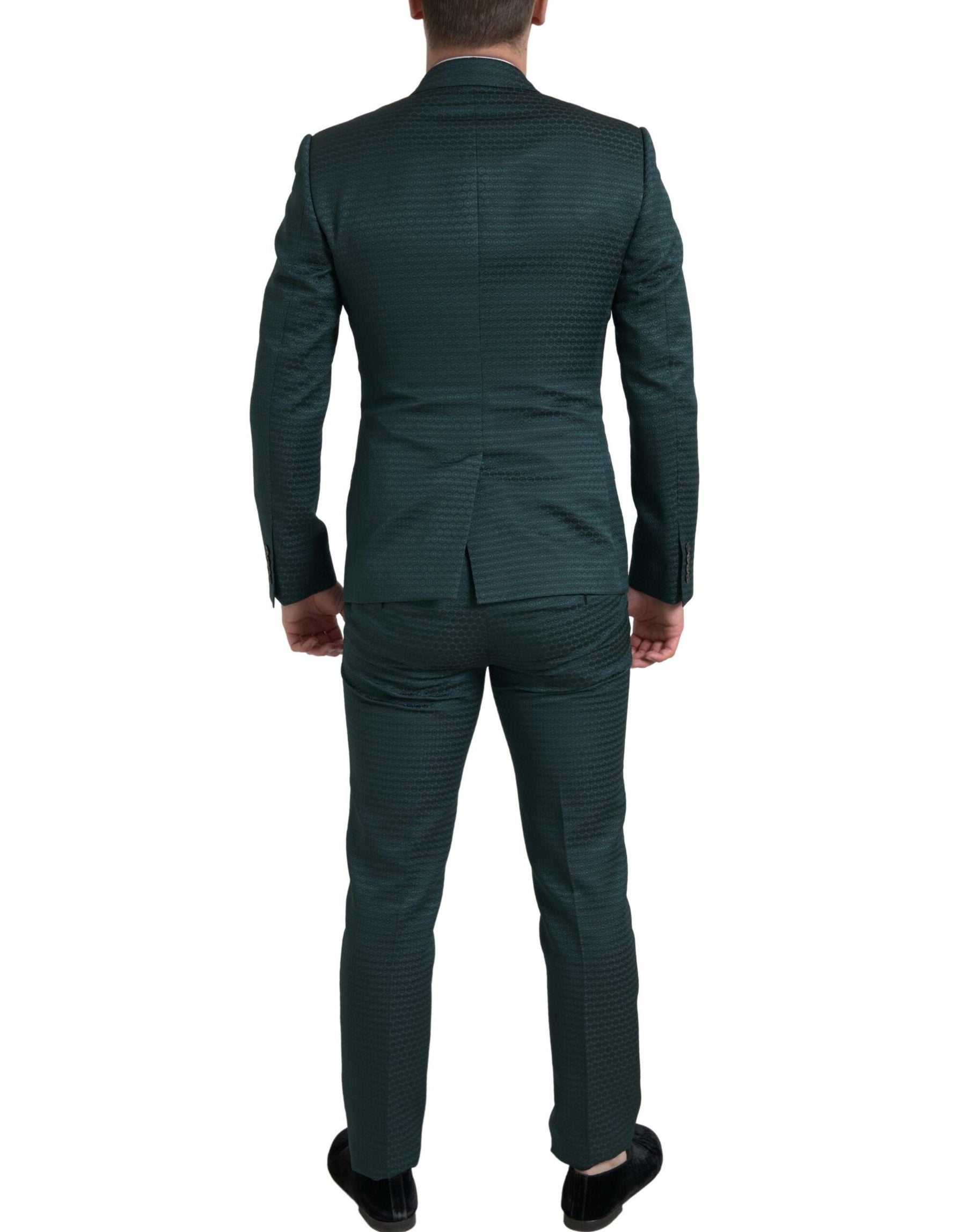 Dolce & Gabbana Green 3 Piece Single Breasted MARTINI Suit | Regal Royce