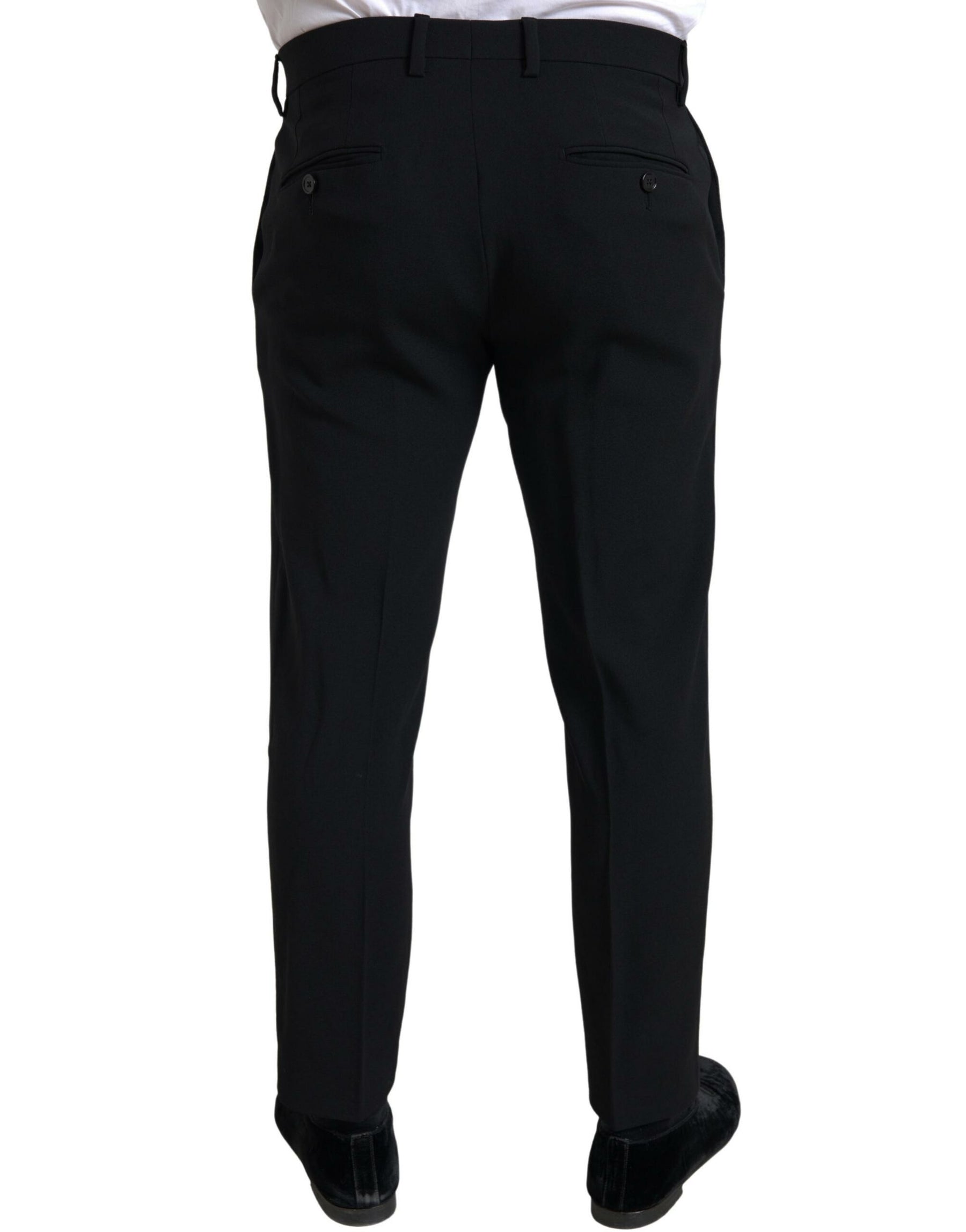 Dolce & Gabbana Black 2 Piece Double Breasted SICILIA Suit | Regal Royce