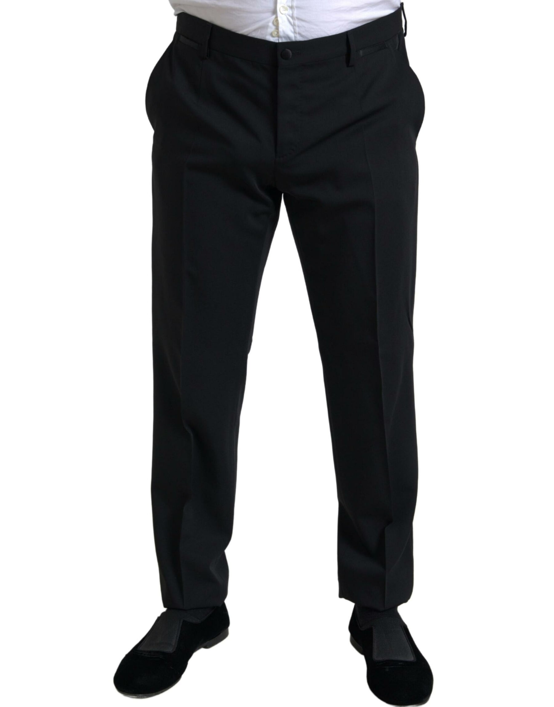 Dolce & Gabbana Black 2 Piece Single Breasted MARTINI Suit | Regal Royce