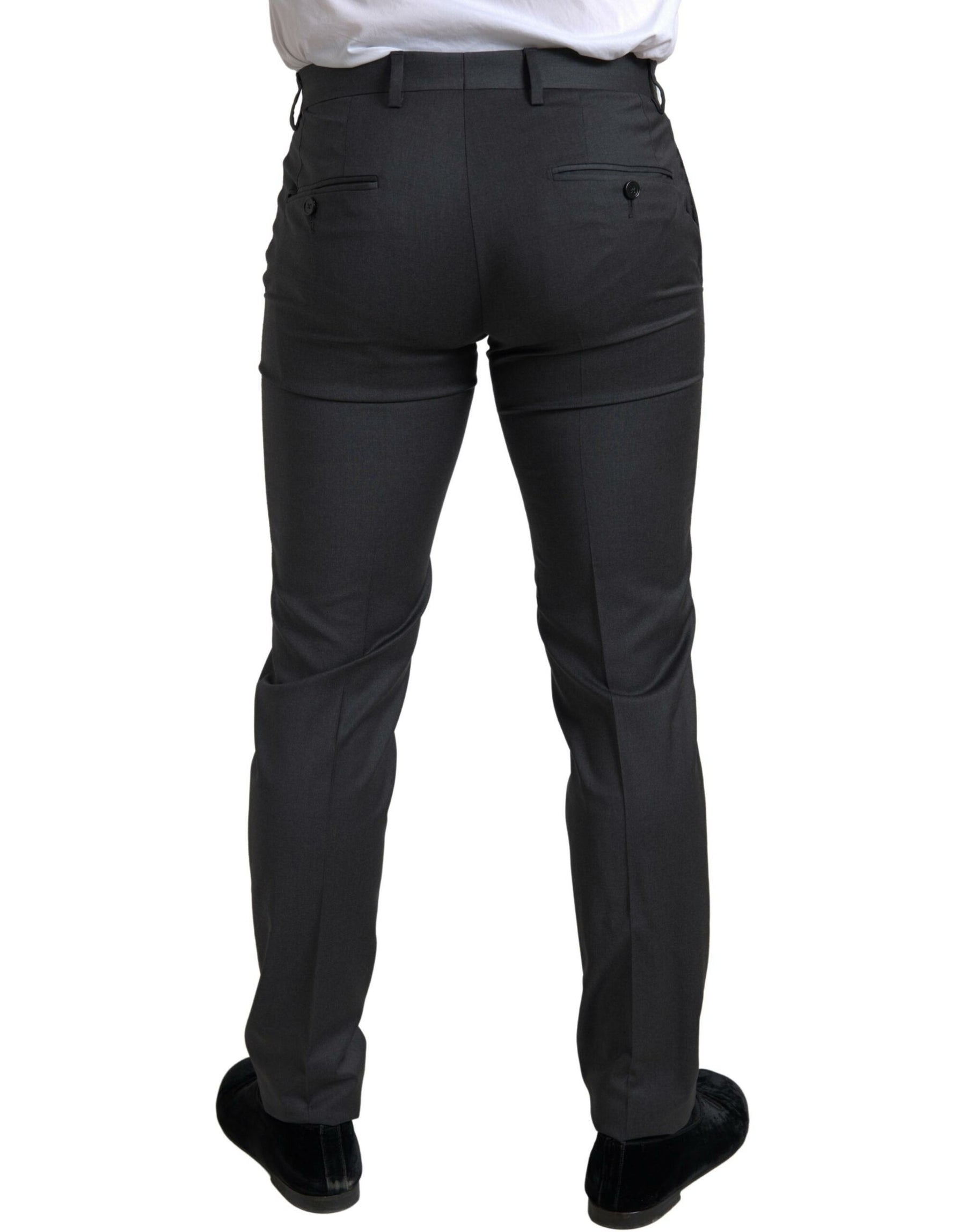 Dolce & Gabbana Gray 2 Piece Double Breasted SICILIA Suit | Regal Royce