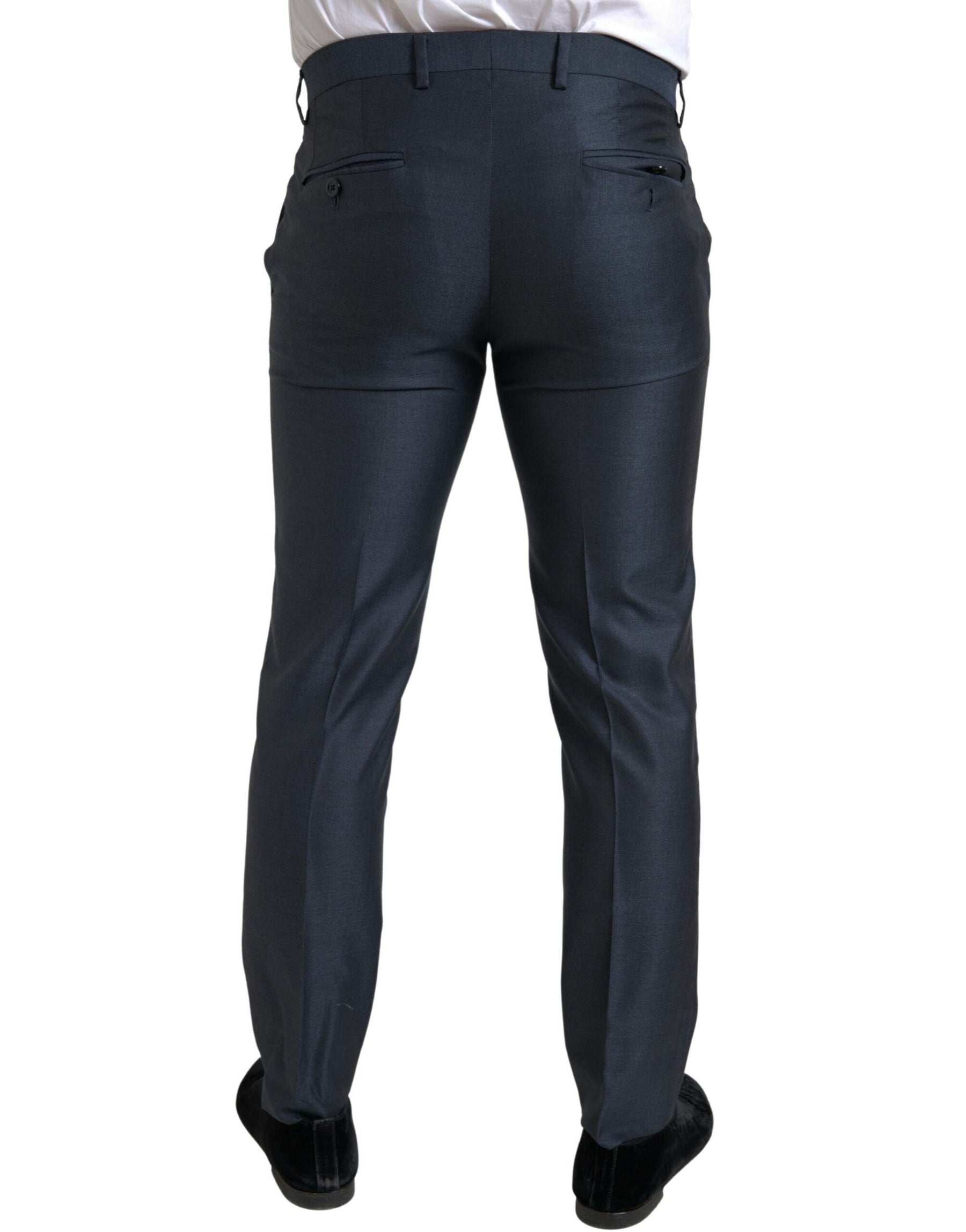 Dolce & Gabbana Blue 2 Piece Double Breasted MARTINI Suit | Regal Royce