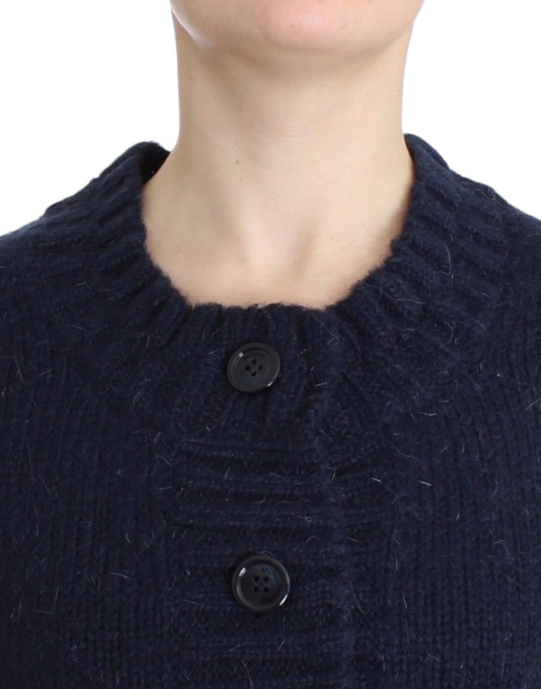 John Galliano Blue cropped cardigan | Regal Royce