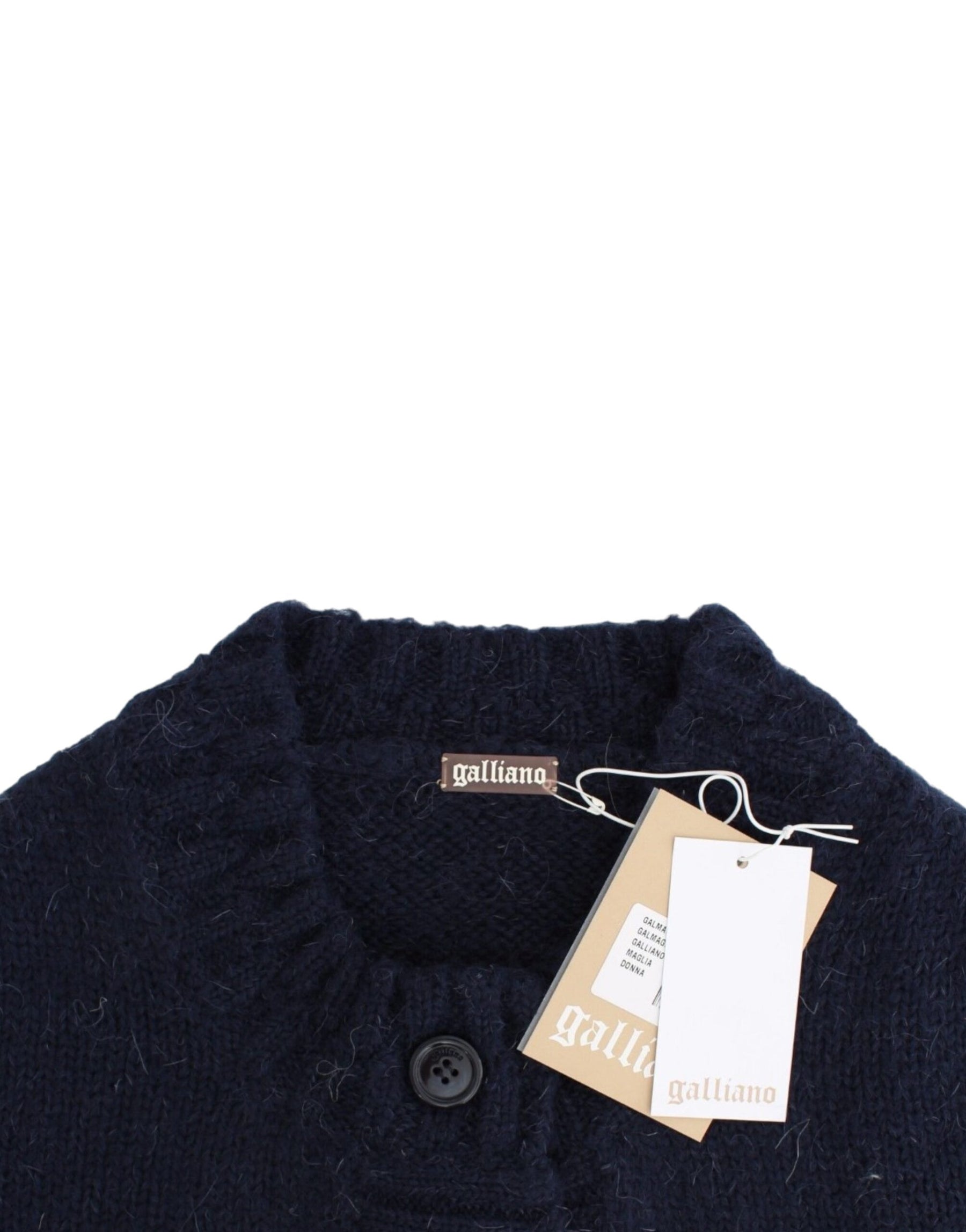 John Galliano Blue cropped cardigan | Regal Royce