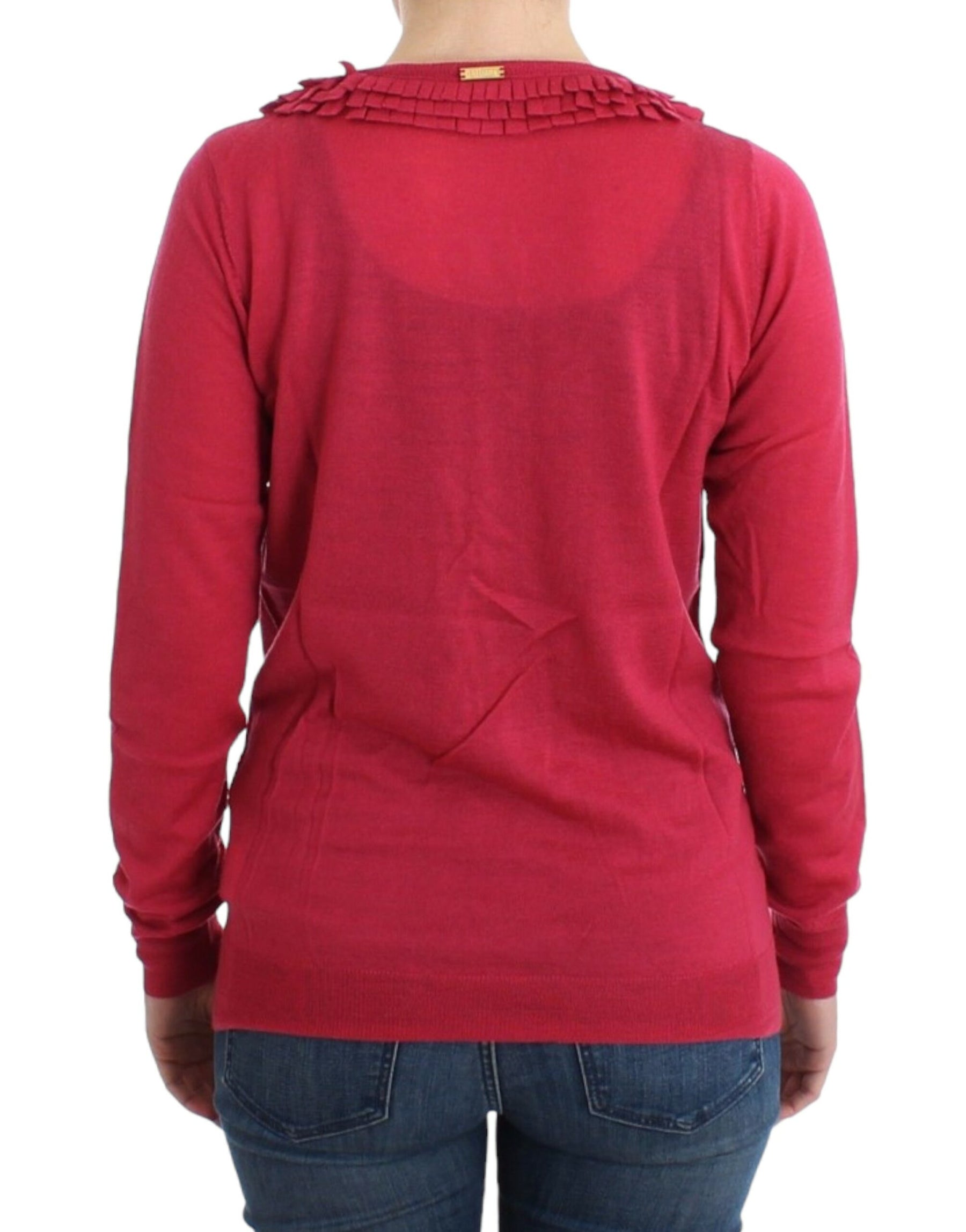 John Galliano Pink wool cardigan | Regal Royce