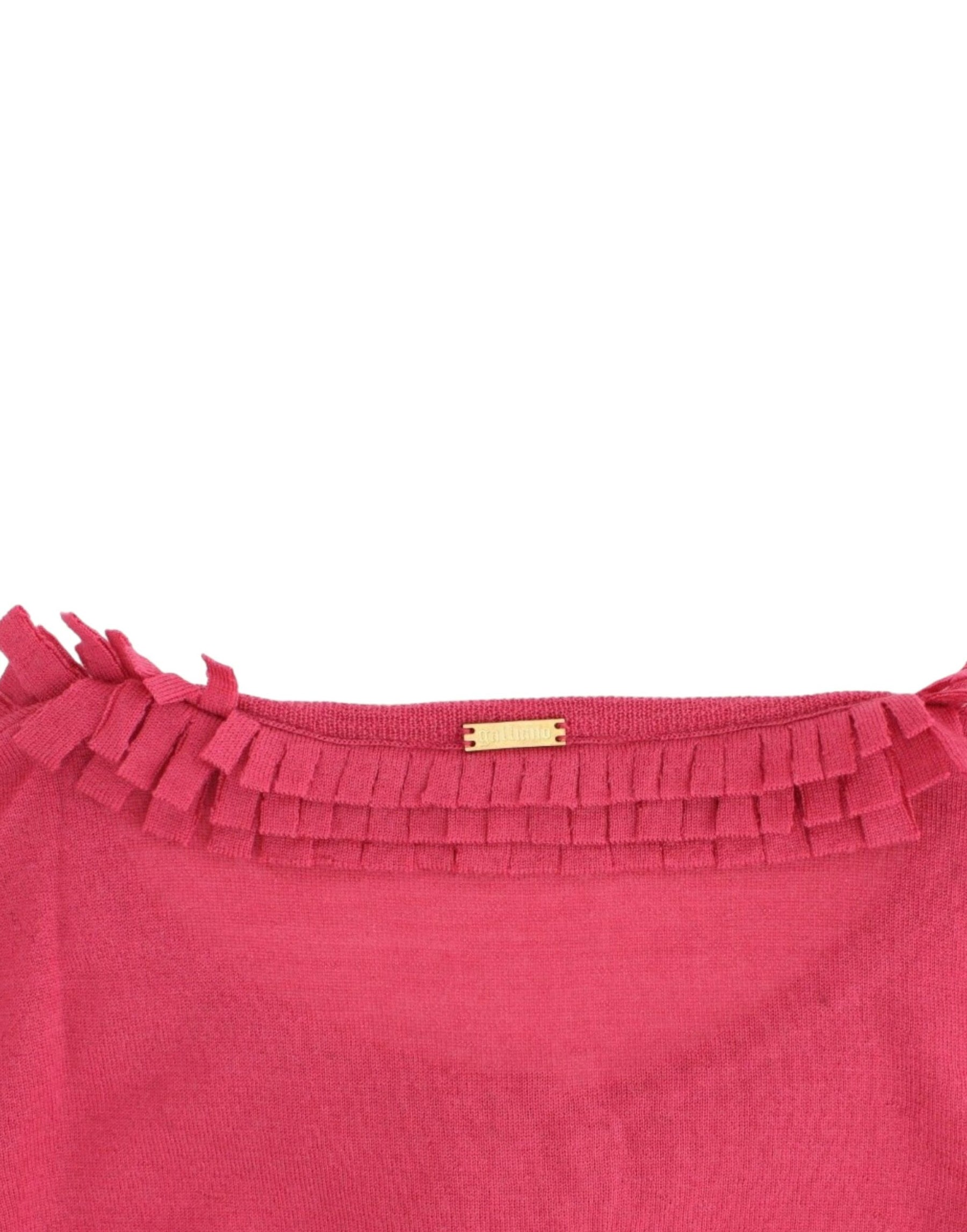 John Galliano Pink wool cardigan | Regal Royce