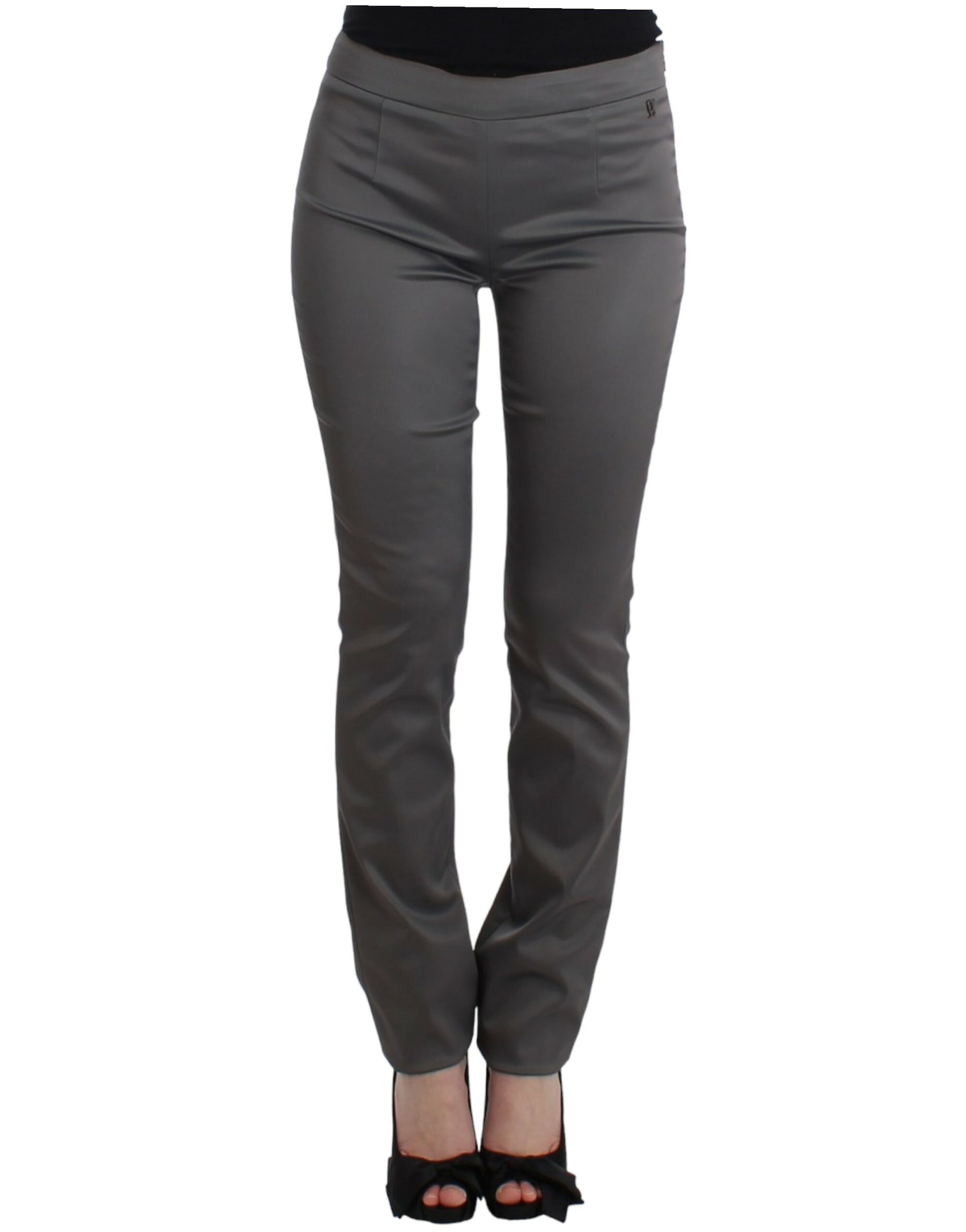 John Galliano Gray slim fit pants | Regal Royce