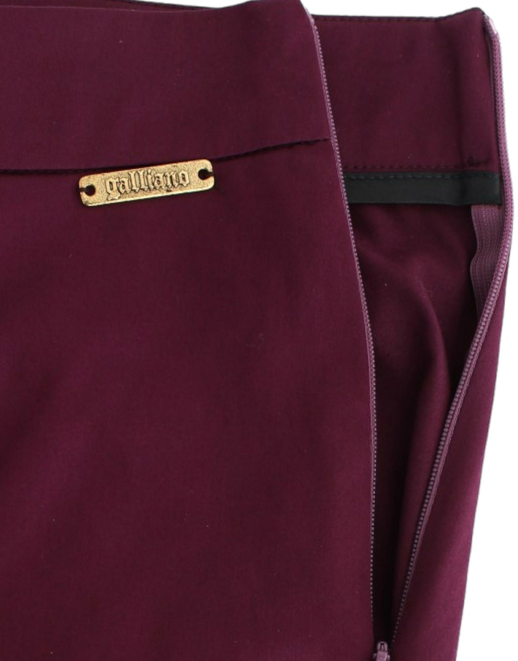 John Galliano Purple slim fit pants | Regal Royce