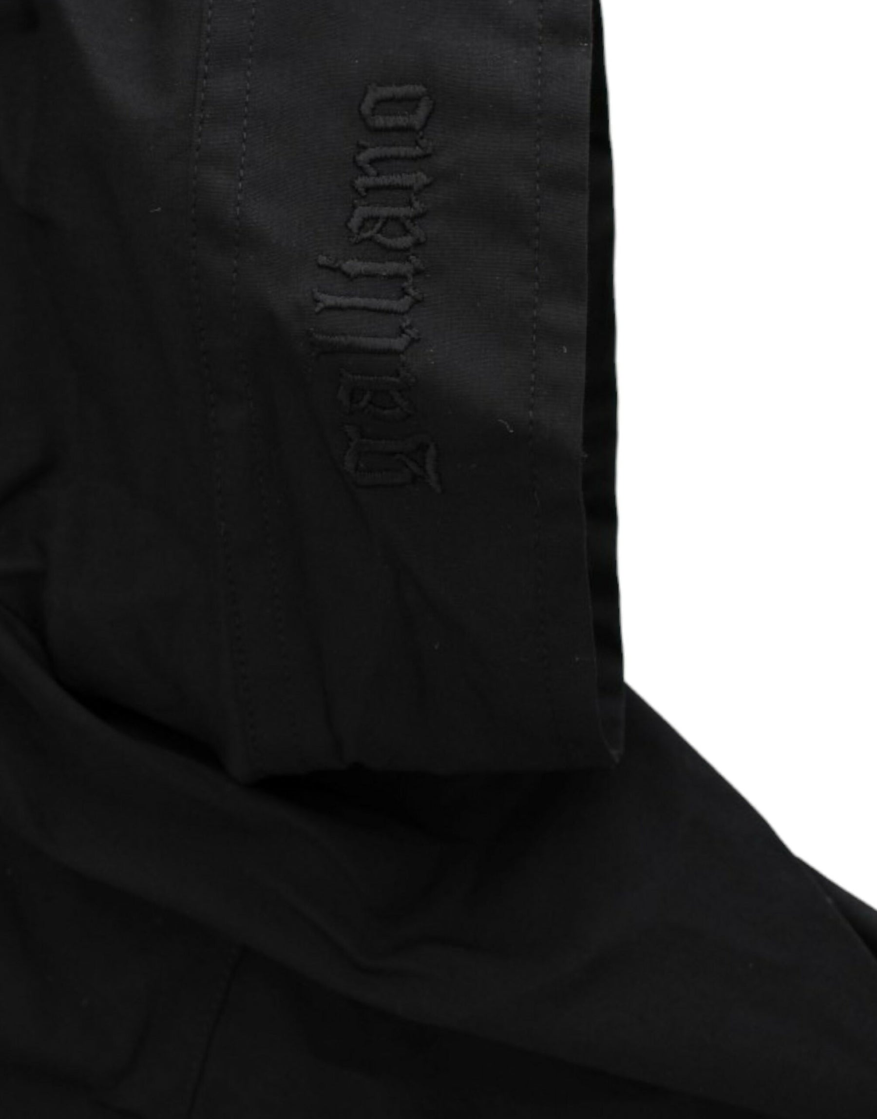 John Galliano Black cotton shirt top | Regal Royce