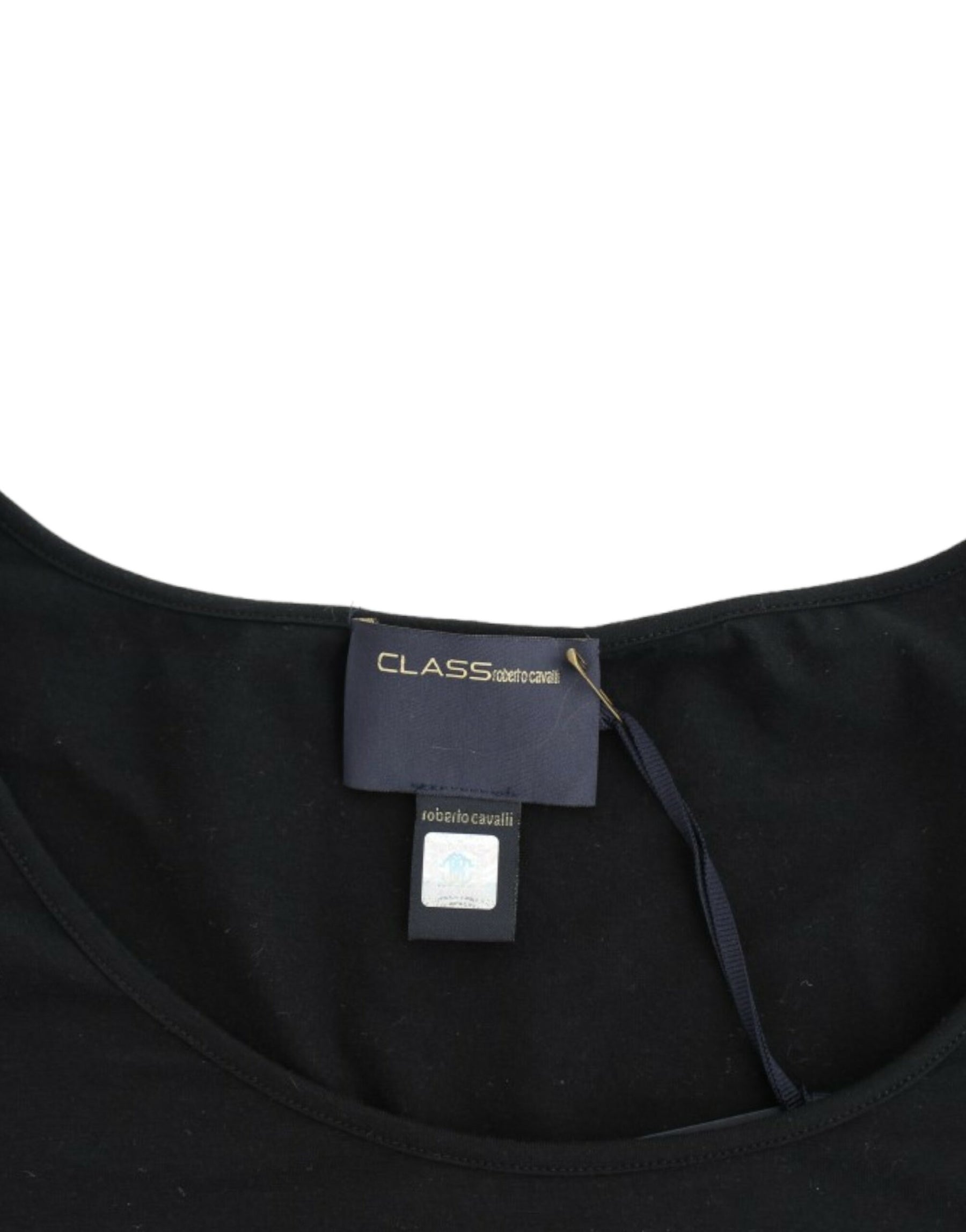 Cavalli Black Cotton Top | Regal Royce