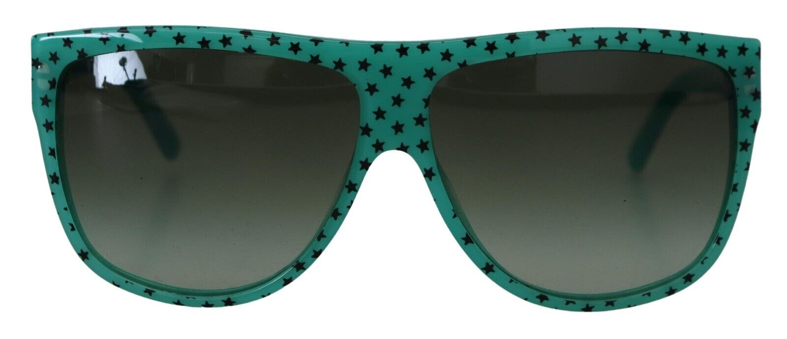 Dolce & Gabbana Green Stars Acetate Square Shades Sunglasses | Regal Royce