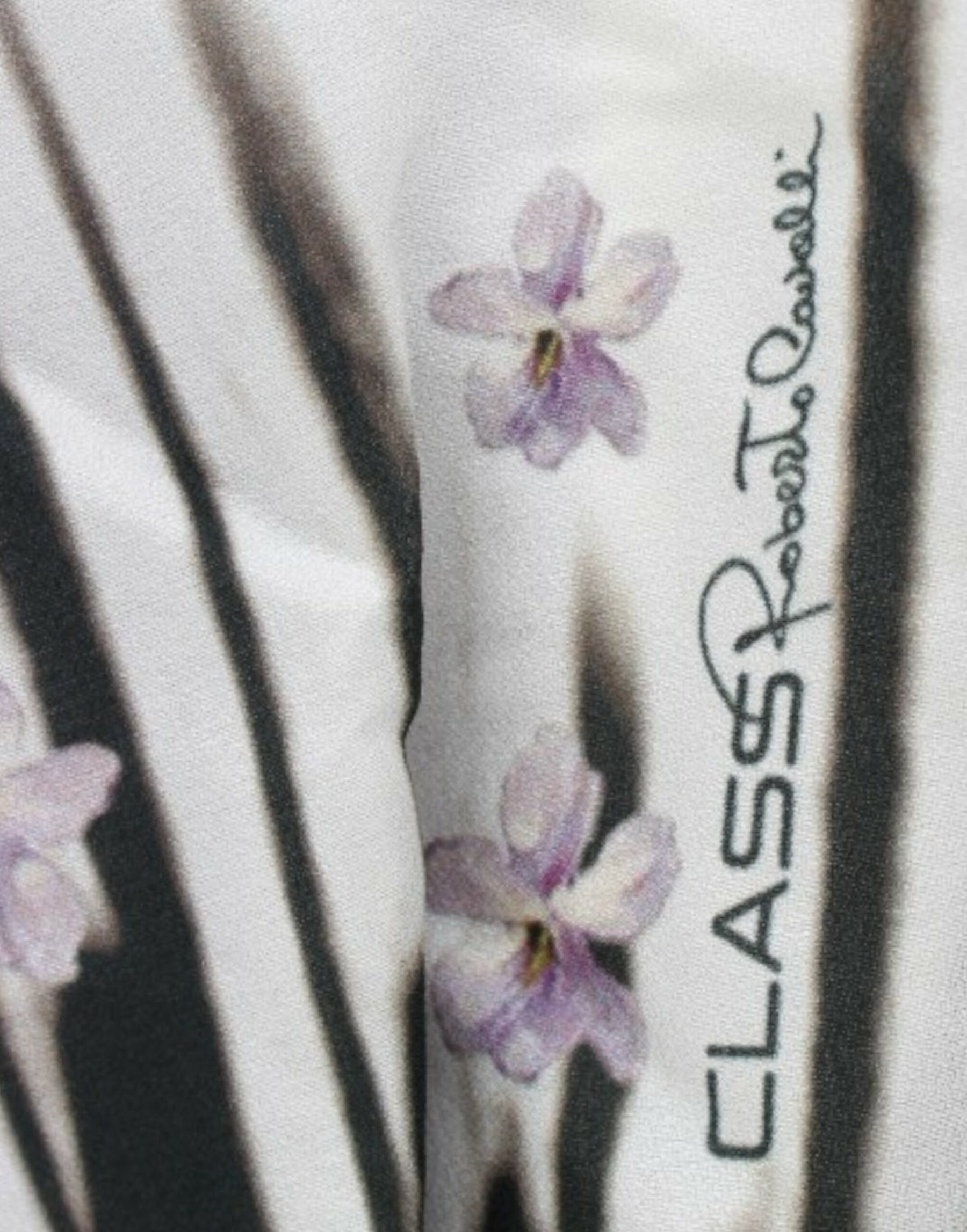 Cavalli Purple longsleeved dress | Regal Royce