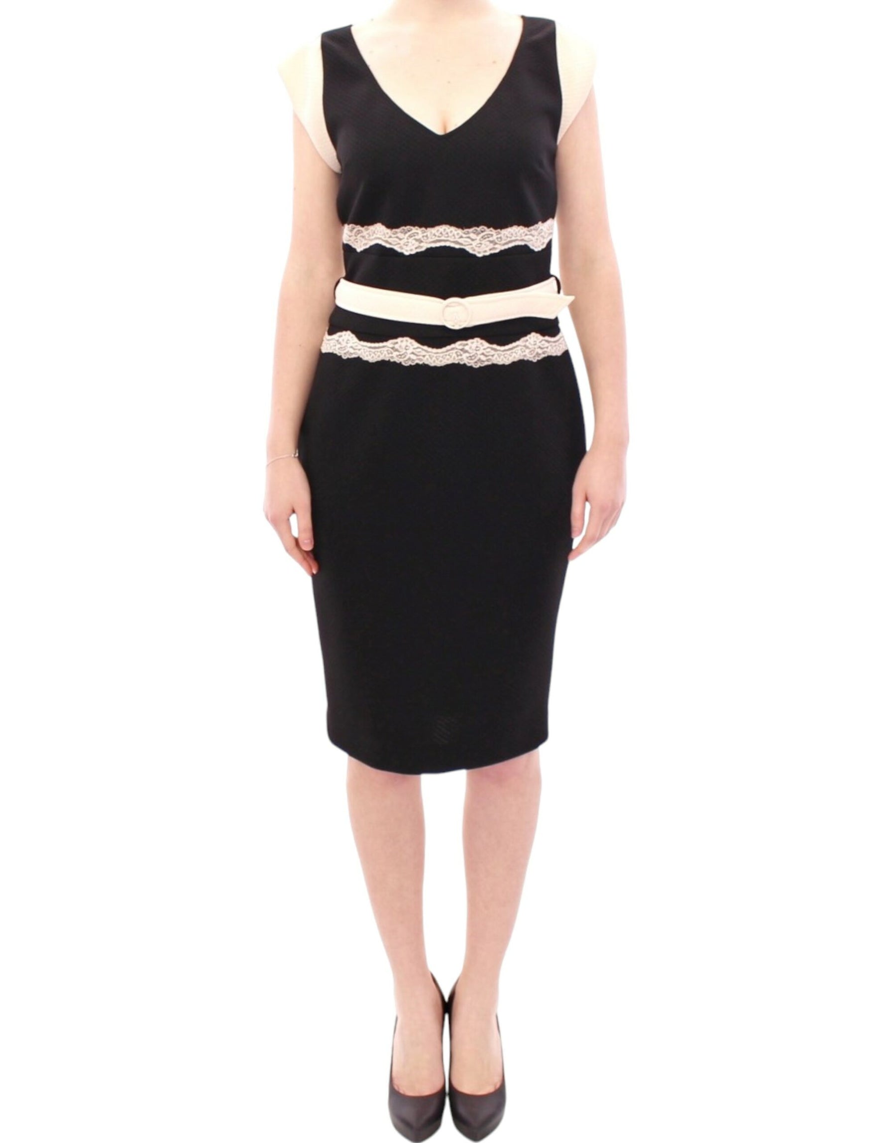 Cavalli Black lace sheath dress | Regal Royce