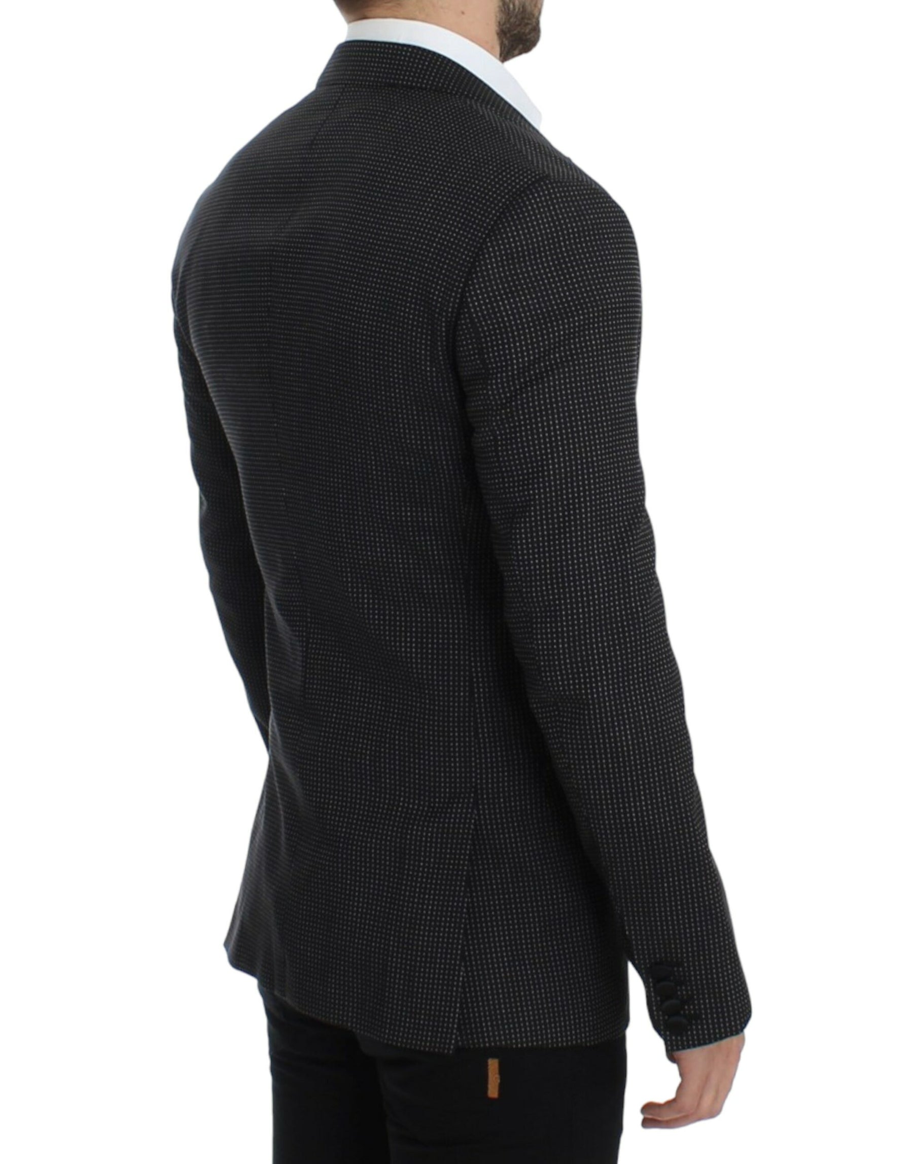 Dolce & Gabbana Black wool slim MARTINI blazer | Regal Royce