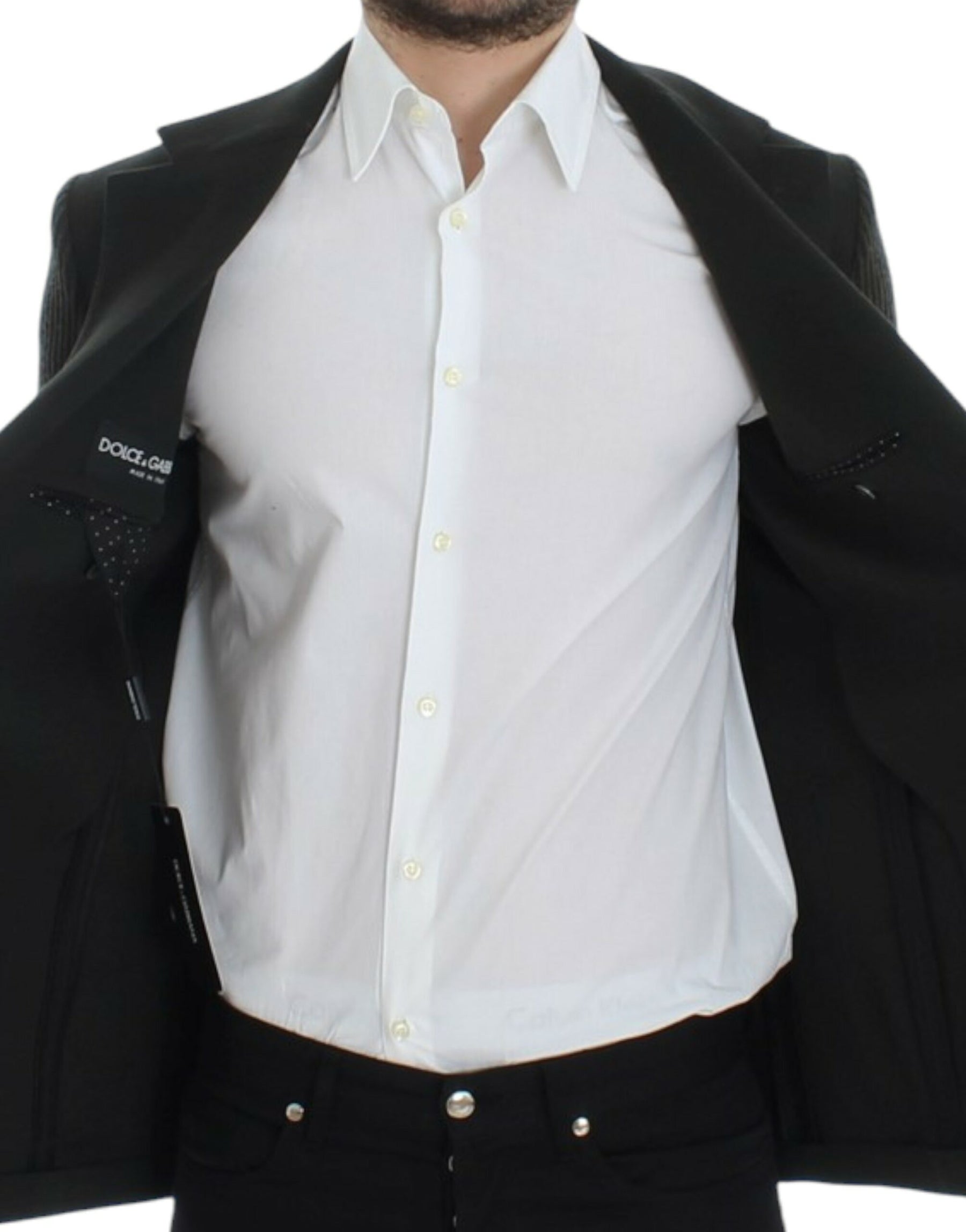 Dolce & Gabbana Green cashmere two button blazer | Regal Royce