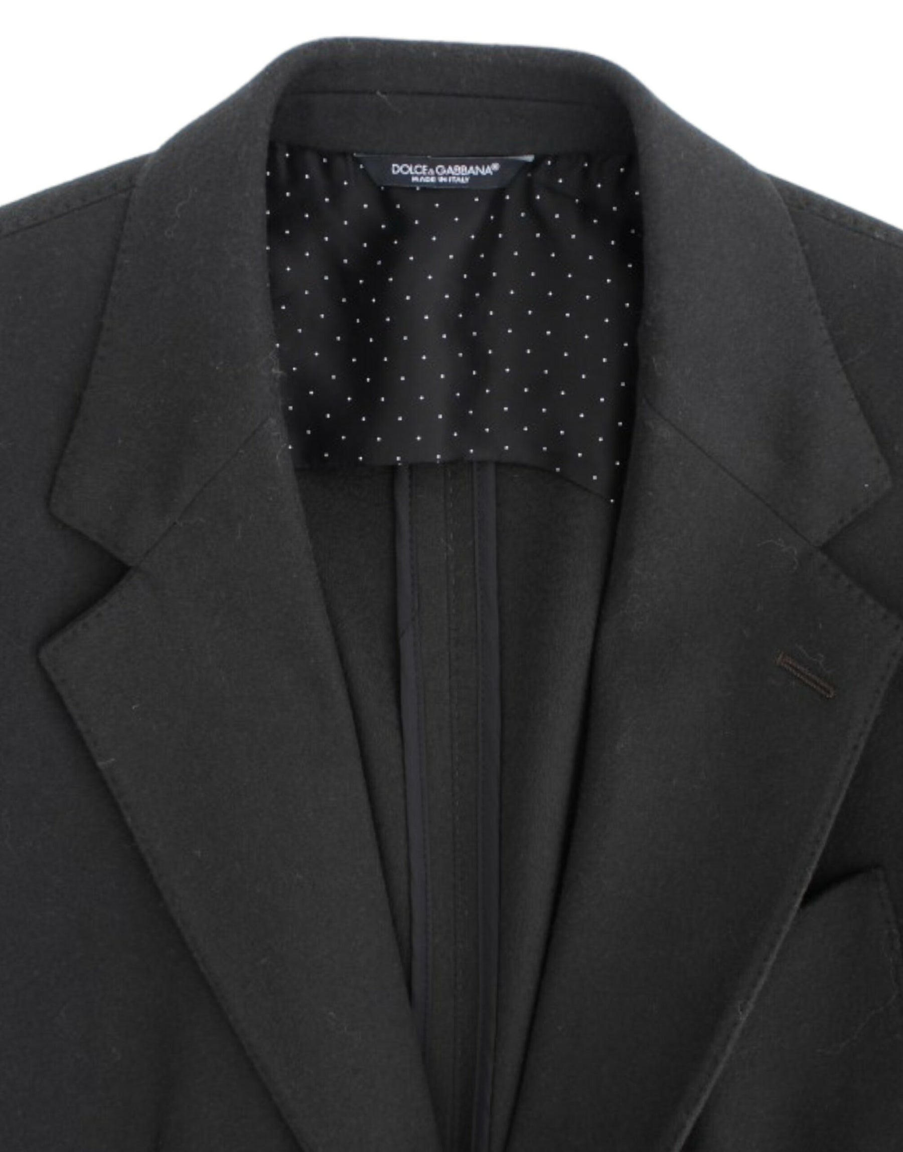 Dolce & Gabbana Green cashmere two button blazer | Regal Royce