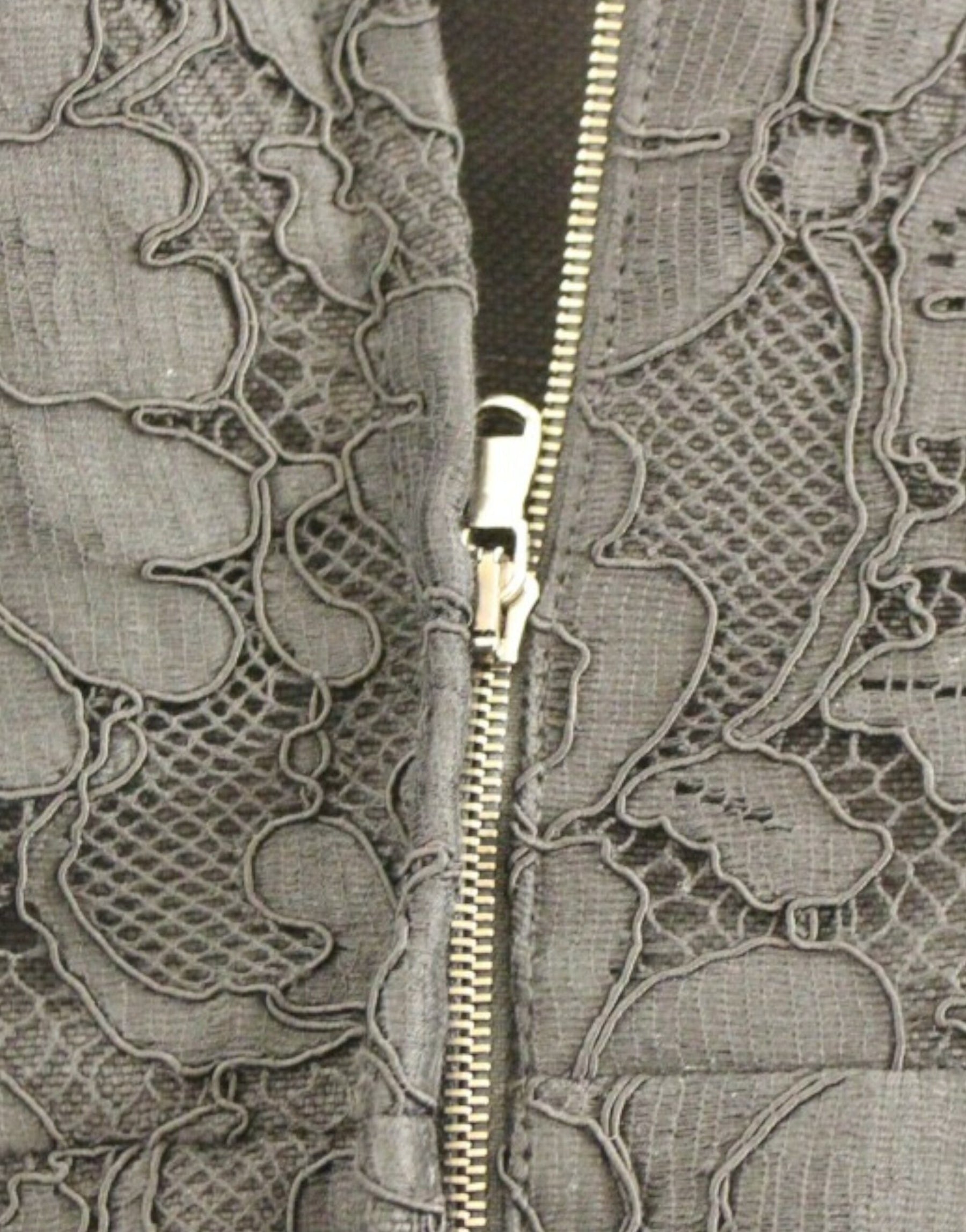 Dolce & Gabbana Black floral lace sicily runway dress | Regal Royce