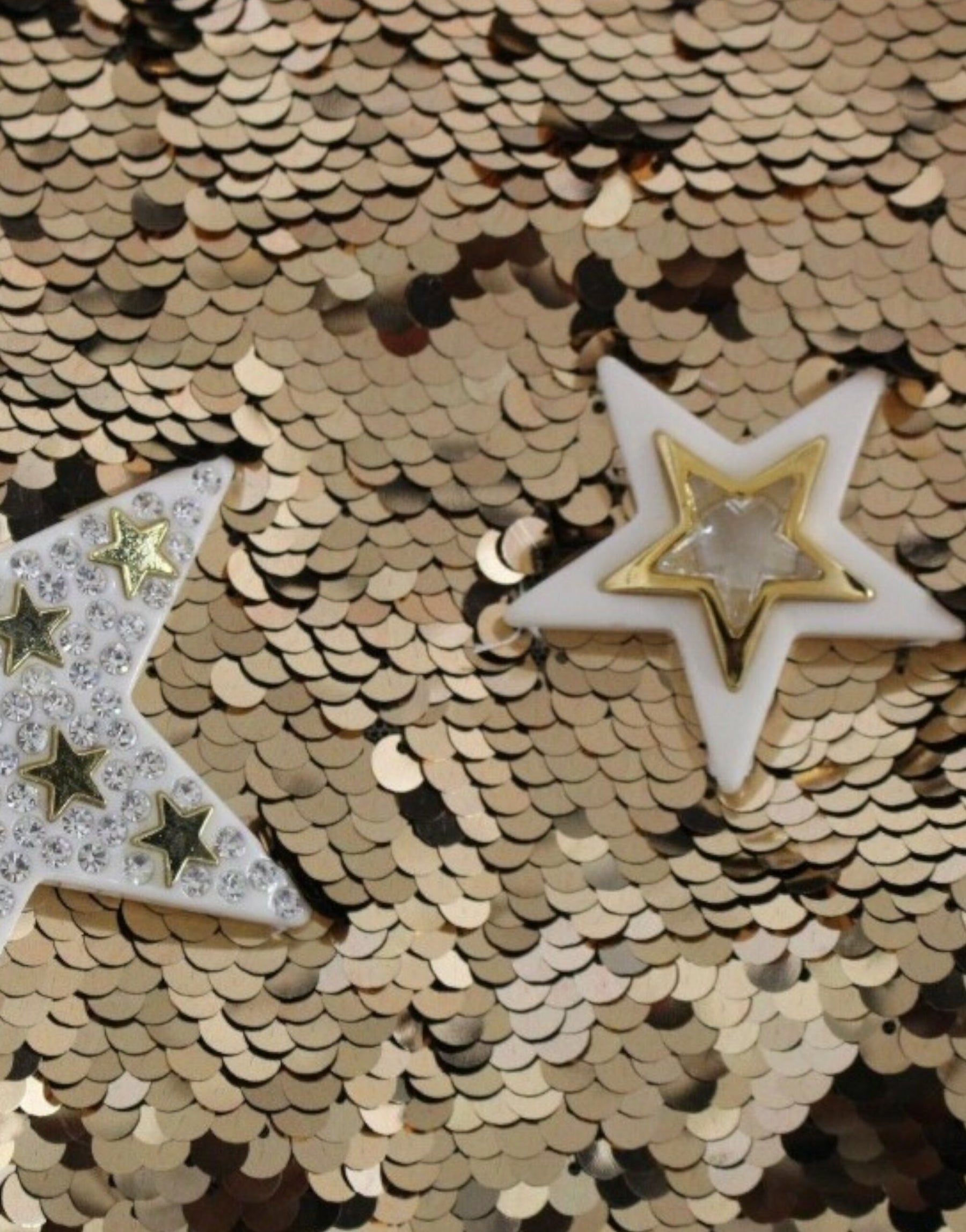 Dolce & Gabbana Masterpiece gold sequined crystal swarovski dress | Regal Royce