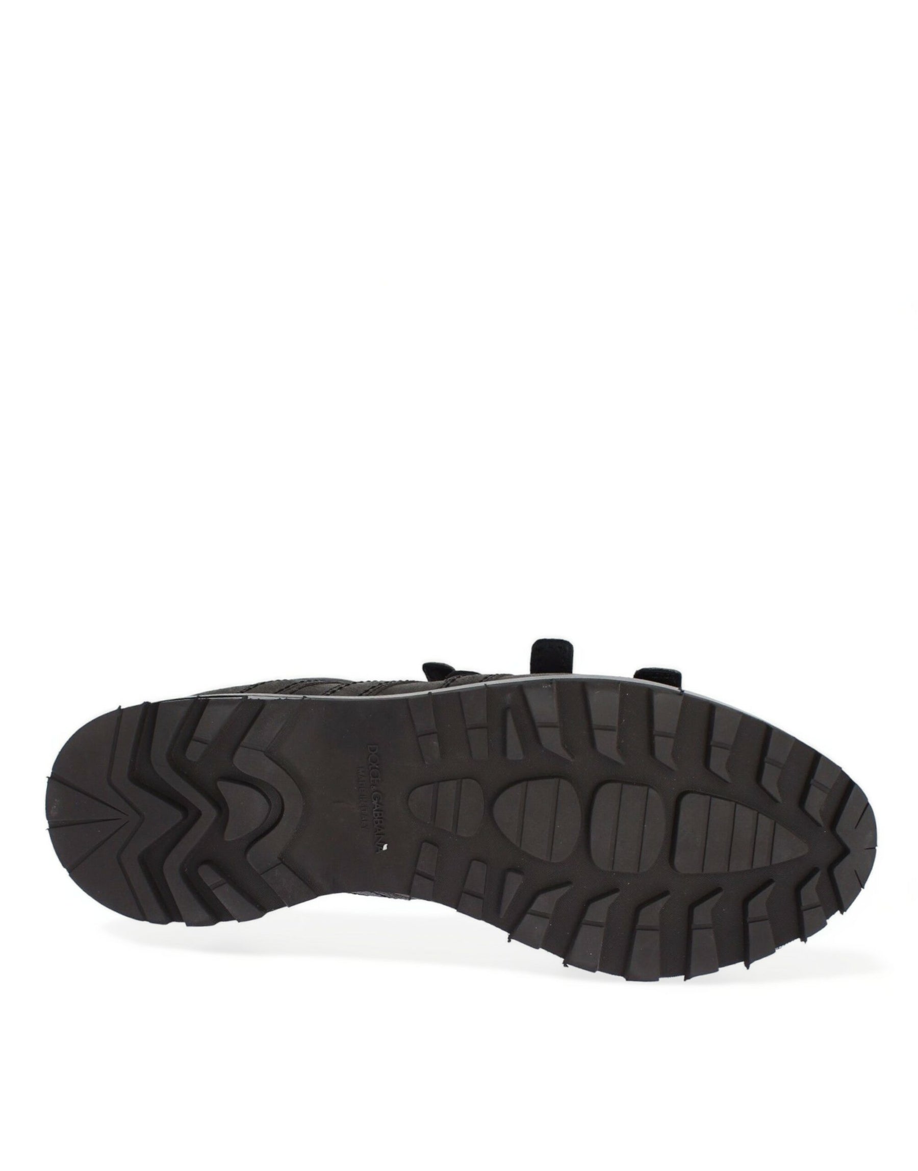 Dolce & Gabbana Gray Leather Ankle Strap Shoes Boots | Regal Royce