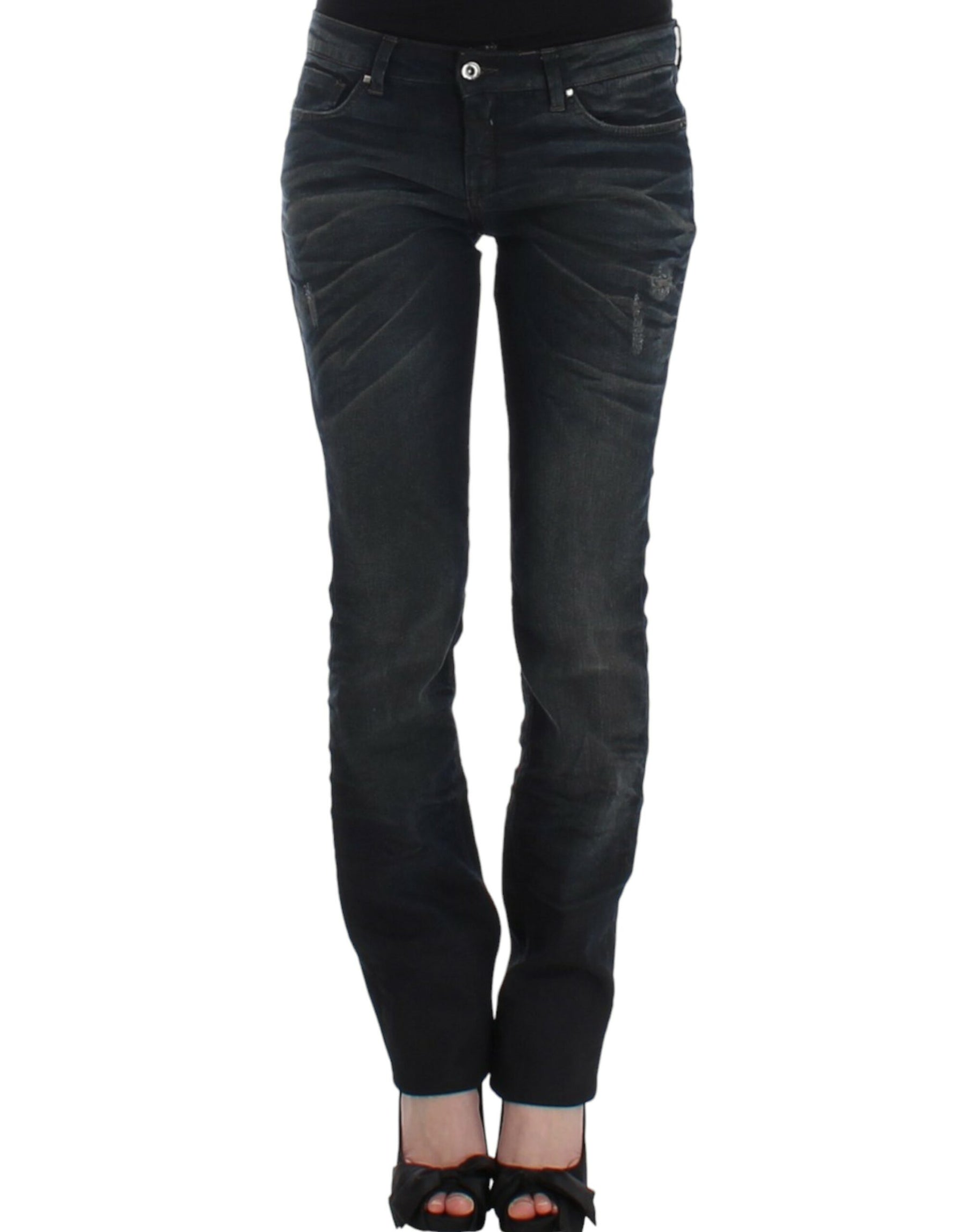 Costume National Blue skinnny leg jeans | Regal Royce