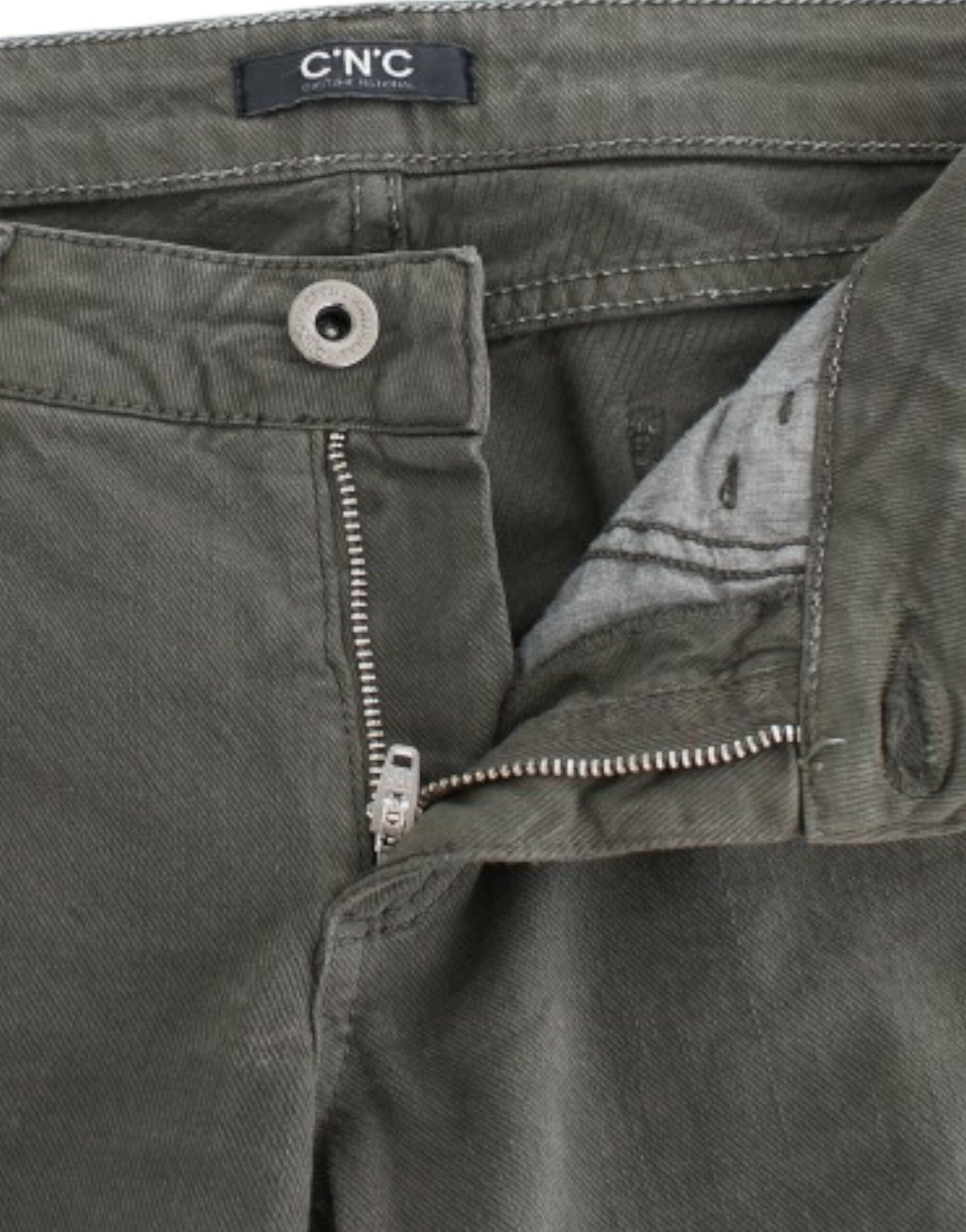 Costume National Green slim leg jeans | Regal Royce