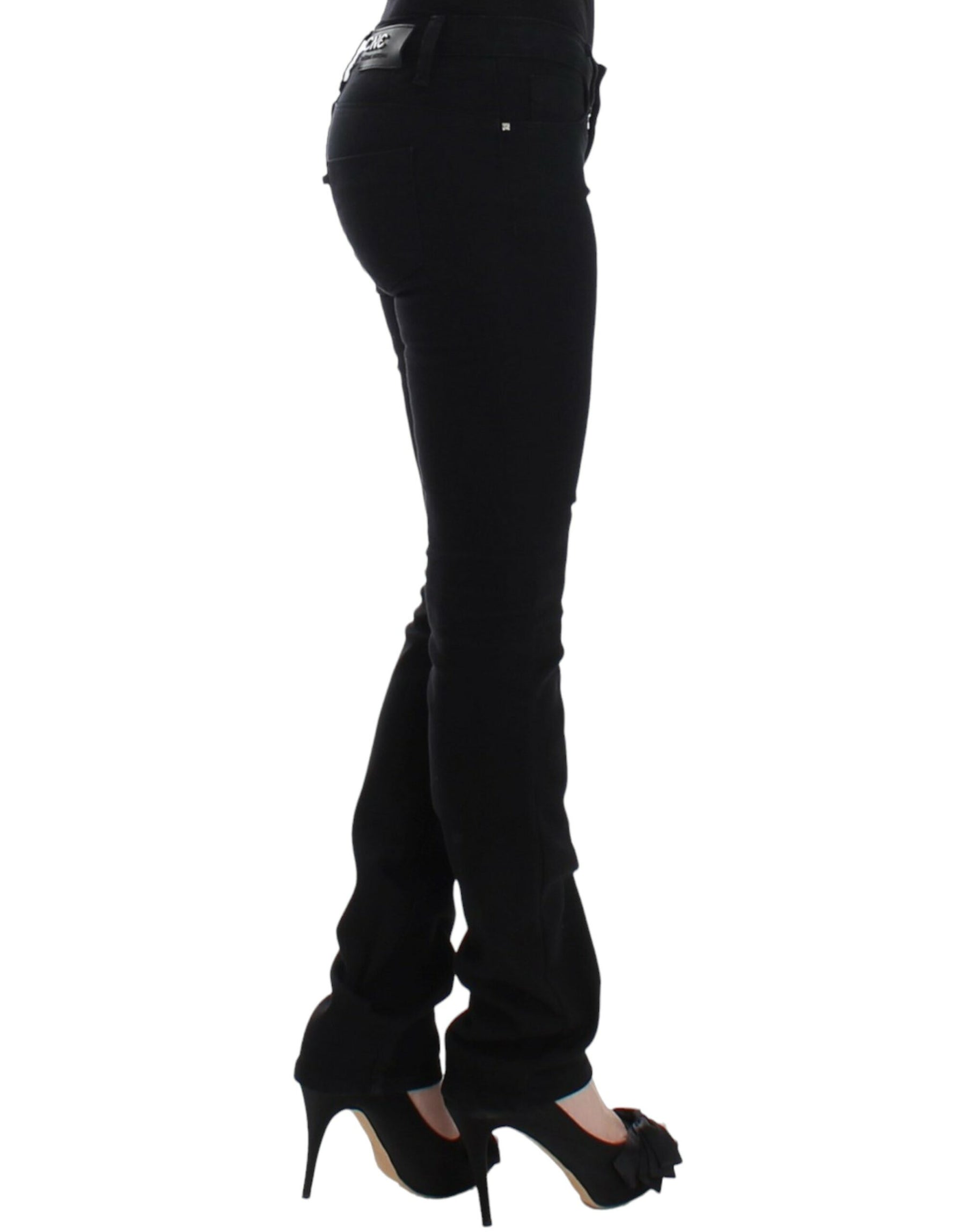 Costume National Black straight leg jeans | Regal Royce