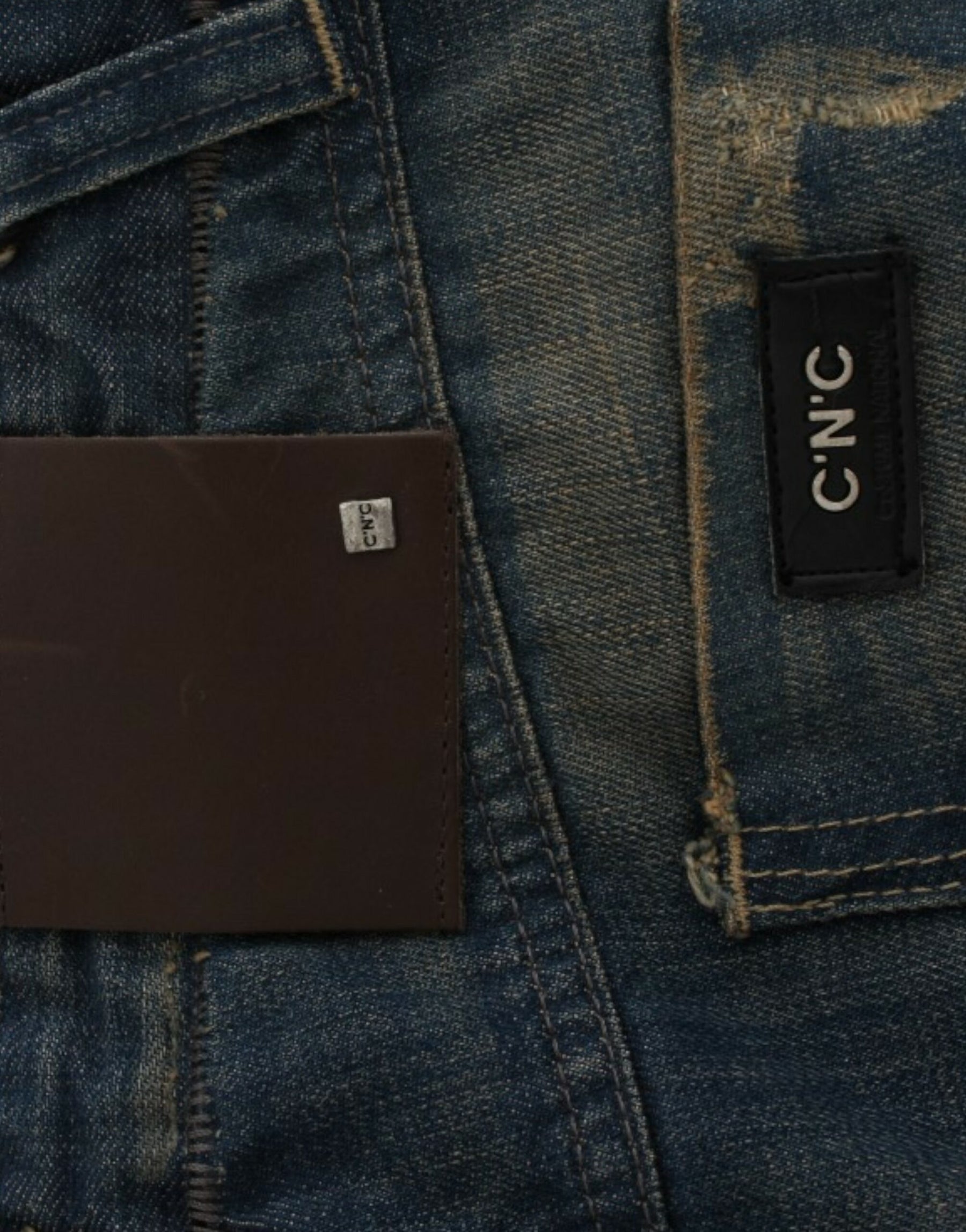 Costume National Blue straight leg jeans | Regal Royce